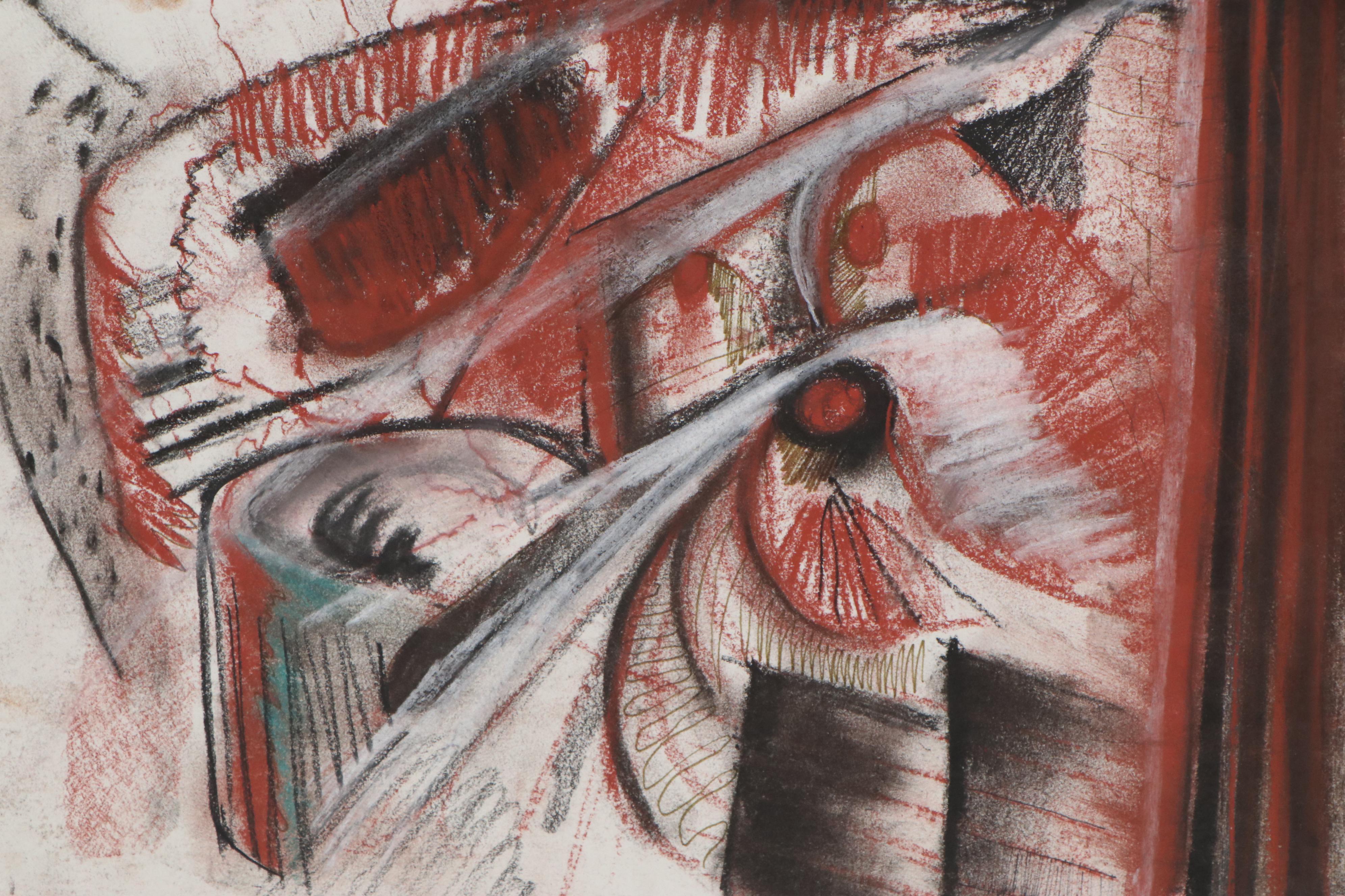 Abstract Pastel Drawings