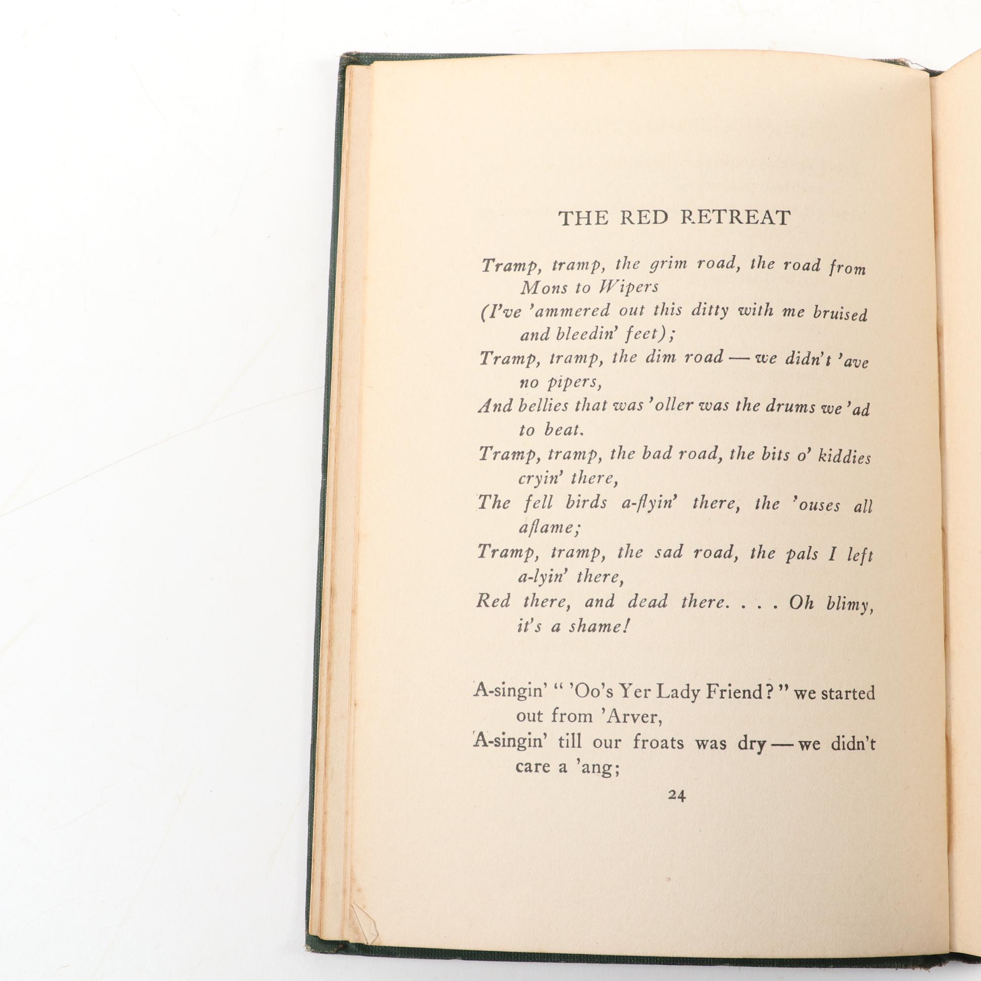 "La Belle Nivernaise" and "Rhymes of a Red Cross Man," Early 20th Century