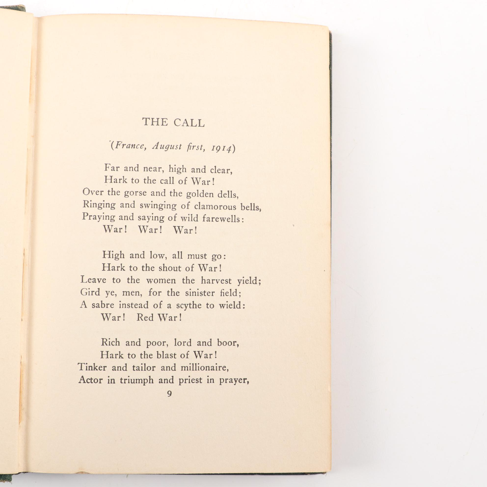 "La Belle Nivernaise" and "Rhymes of a Red Cross Man," Early 20th Century