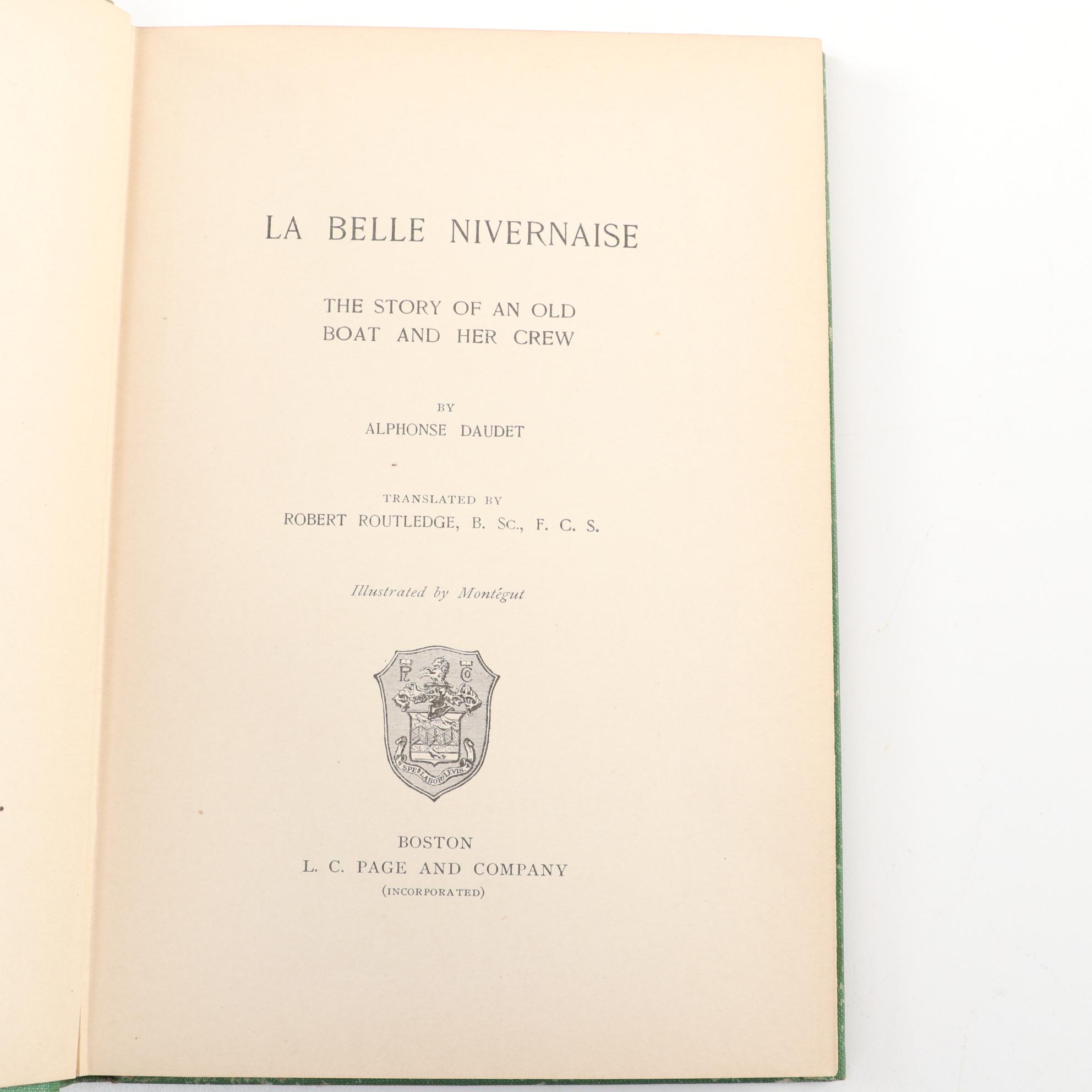 "La Belle Nivernaise" and "Rhymes of a Red Cross Man," Early 20th Century