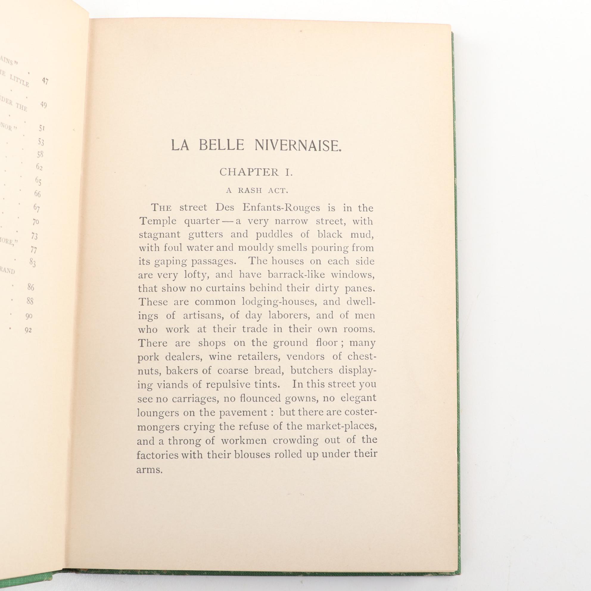 "La Belle Nivernaise" and "Rhymes of a Red Cross Man," Early 20th Century