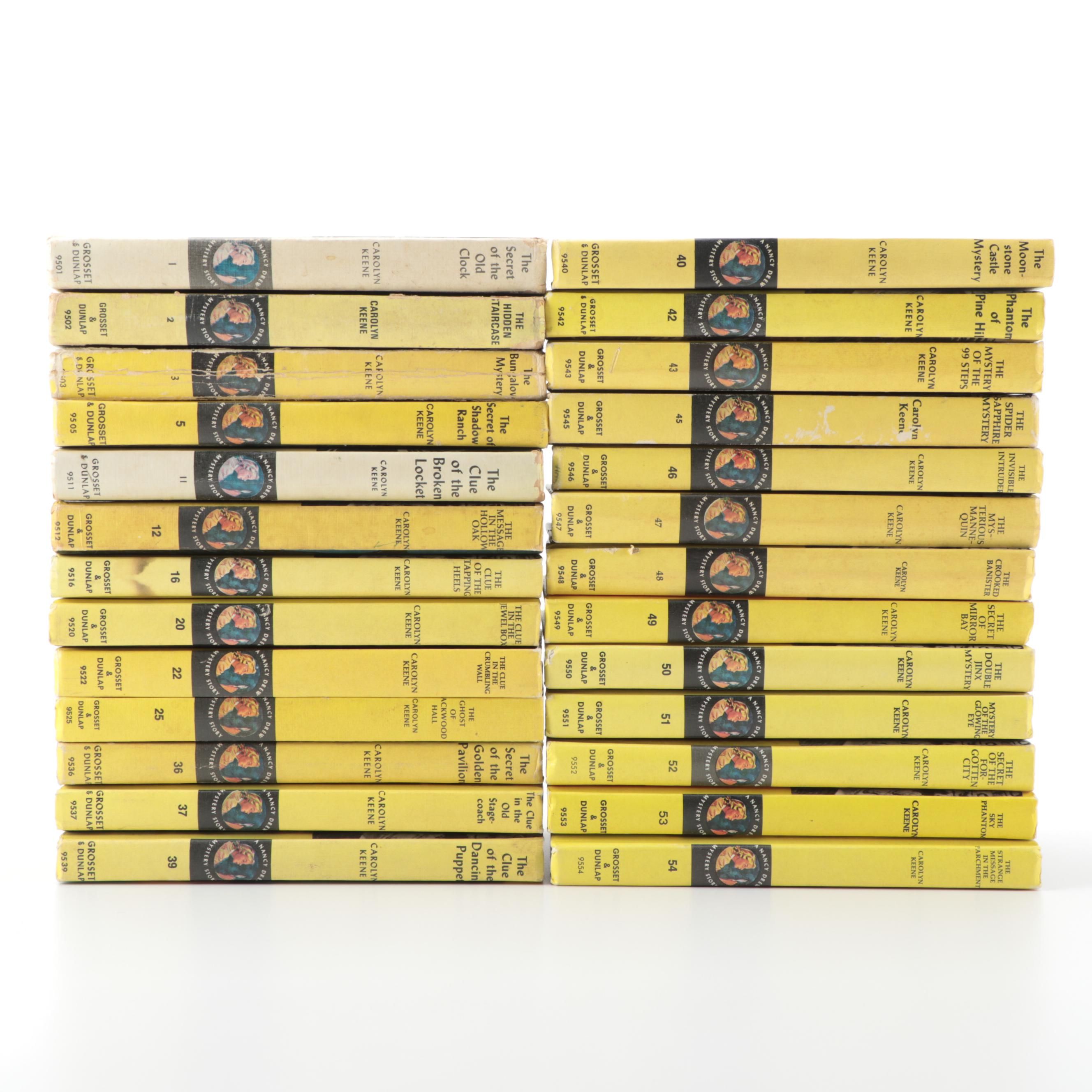 Carolyn Keene's "Nancy Drew" Mystery Series Novels