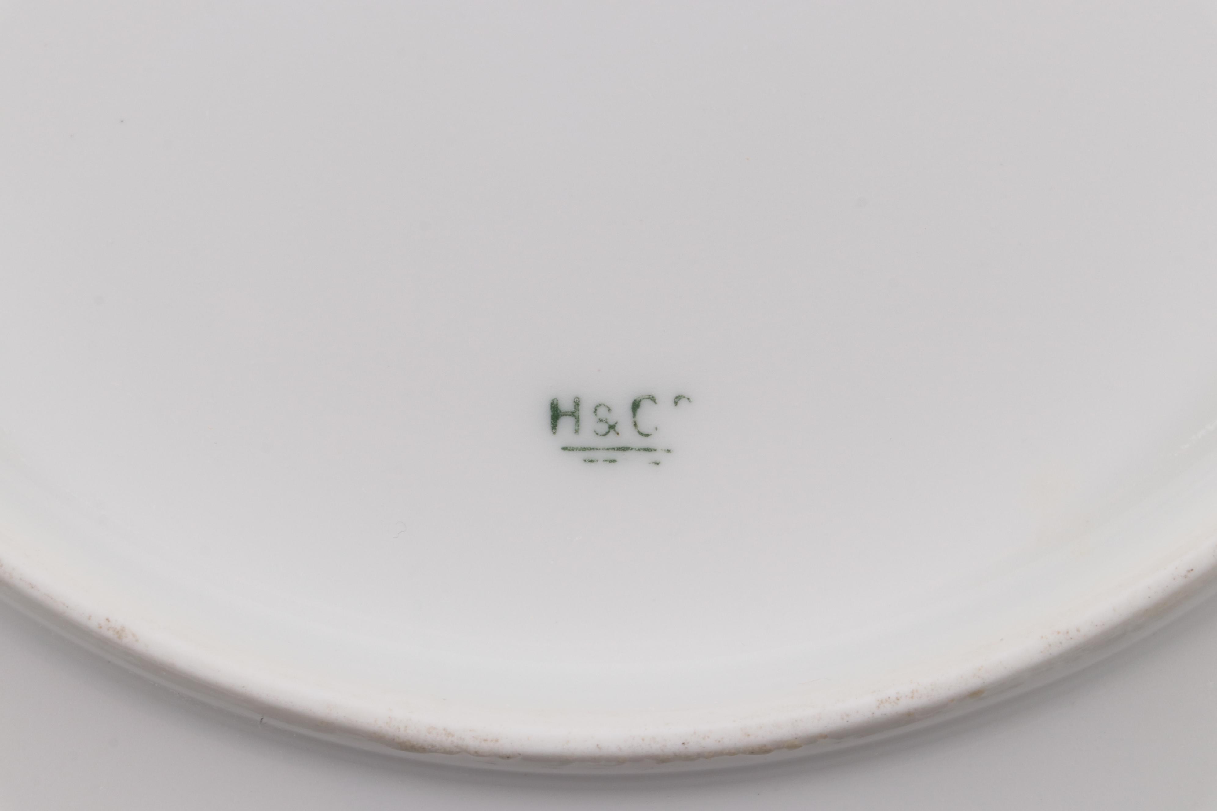 Haviland Limoges Porcelain Handled Cake Plates, Late 19th Century