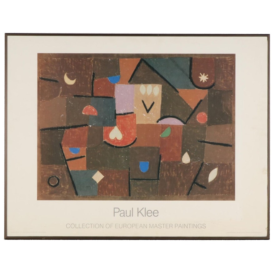 Offset Lithograph after Paul Klee "Collection of European Master Paintings"