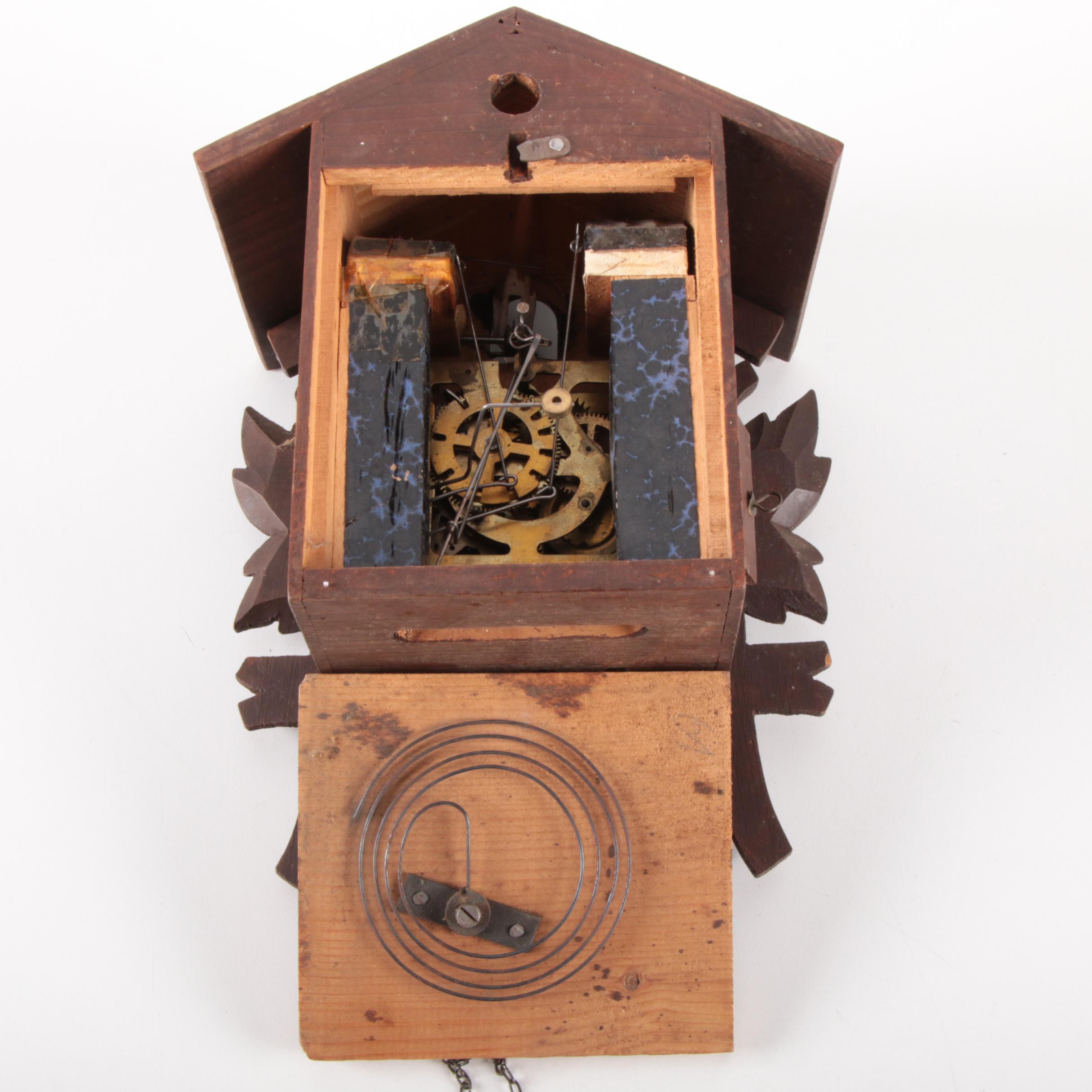 Black Forest Style German Cuckoo Clocks