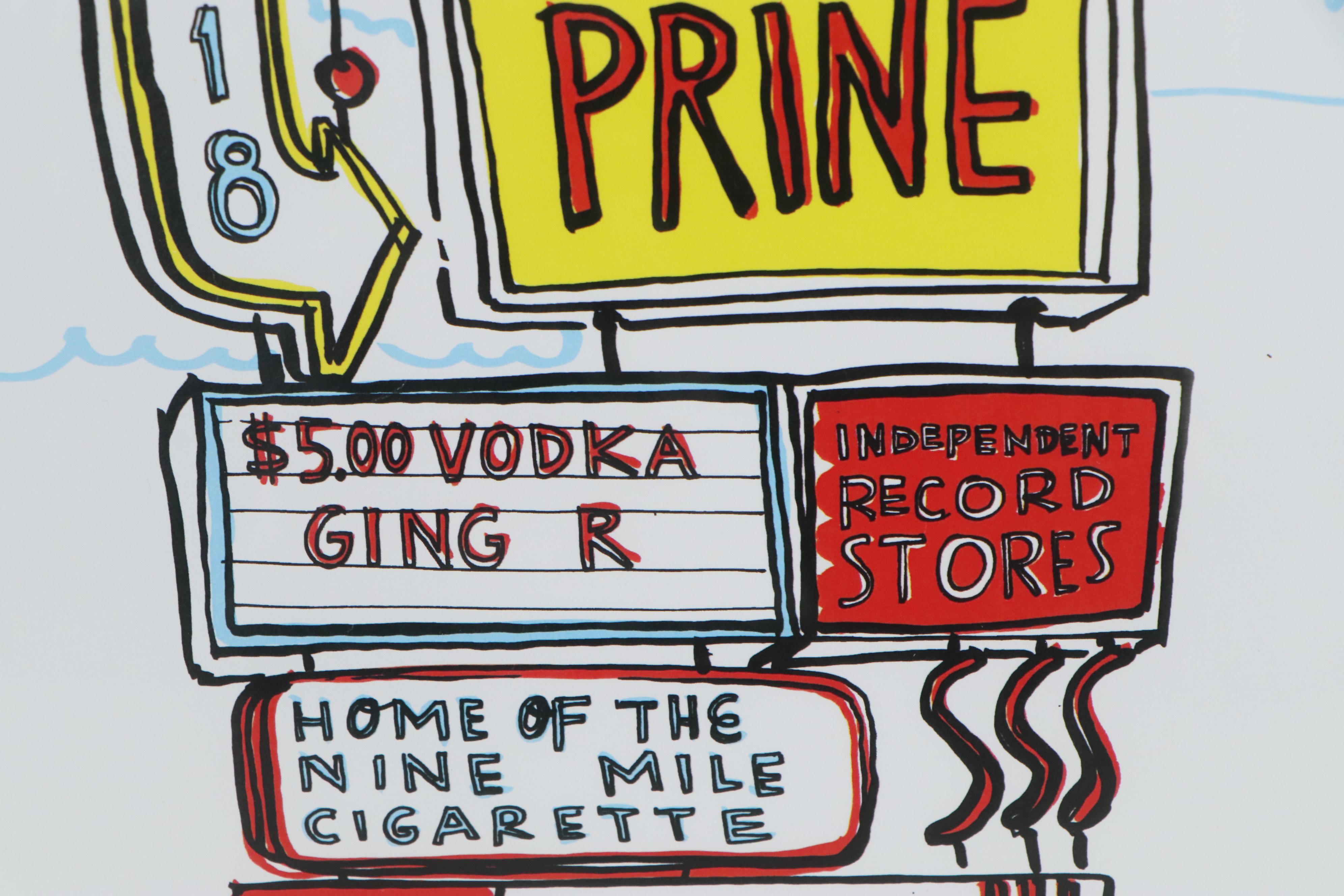 Promotional Giclée Poster for John Prine "The Tree of Forgiveness" Album, 2018