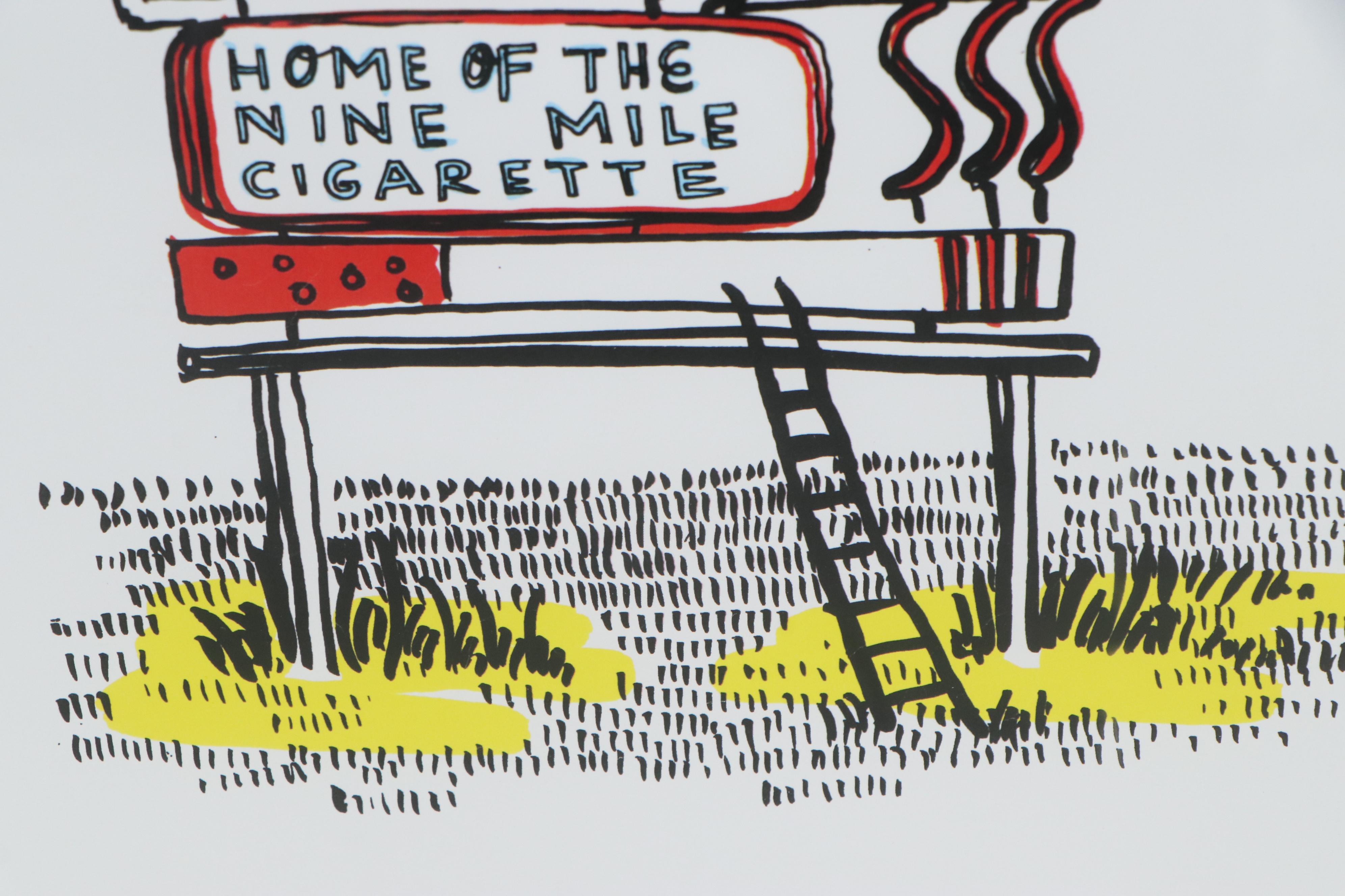 Promotional Giclée Poster for John Prine "The Tree of Forgiveness" Album, 2018