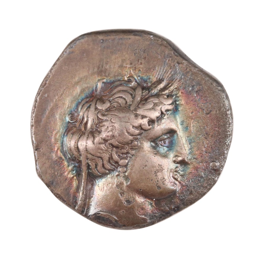 Ancient Greek Lucania Silver Nomos of Metaponta, 330–280 BC