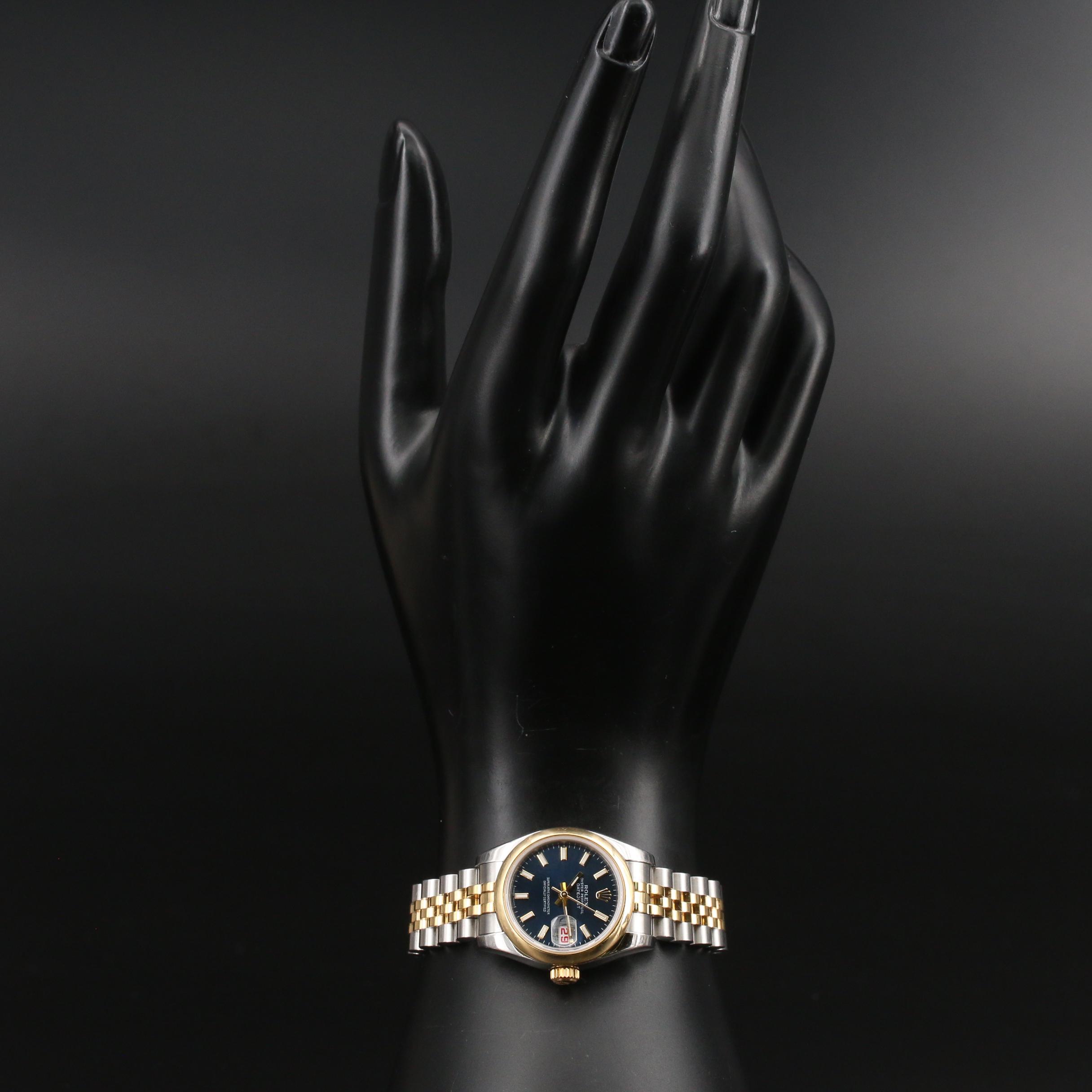 Rolex Datejust 18K Yellow Gold and Stainless Steel Automatic Watch