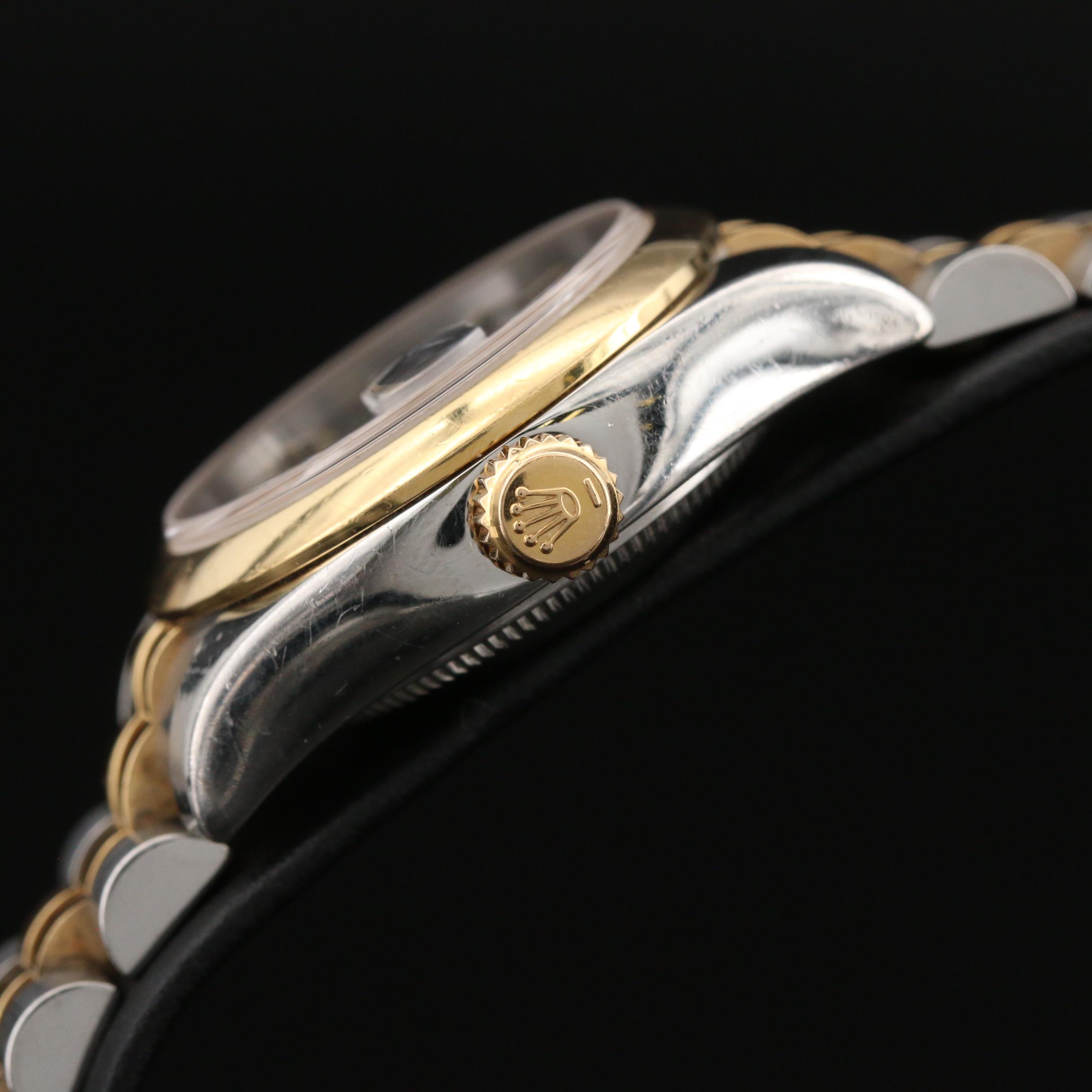 Rolex Datejust 18K Yellow Gold and Stainless Steel Automatic Watch