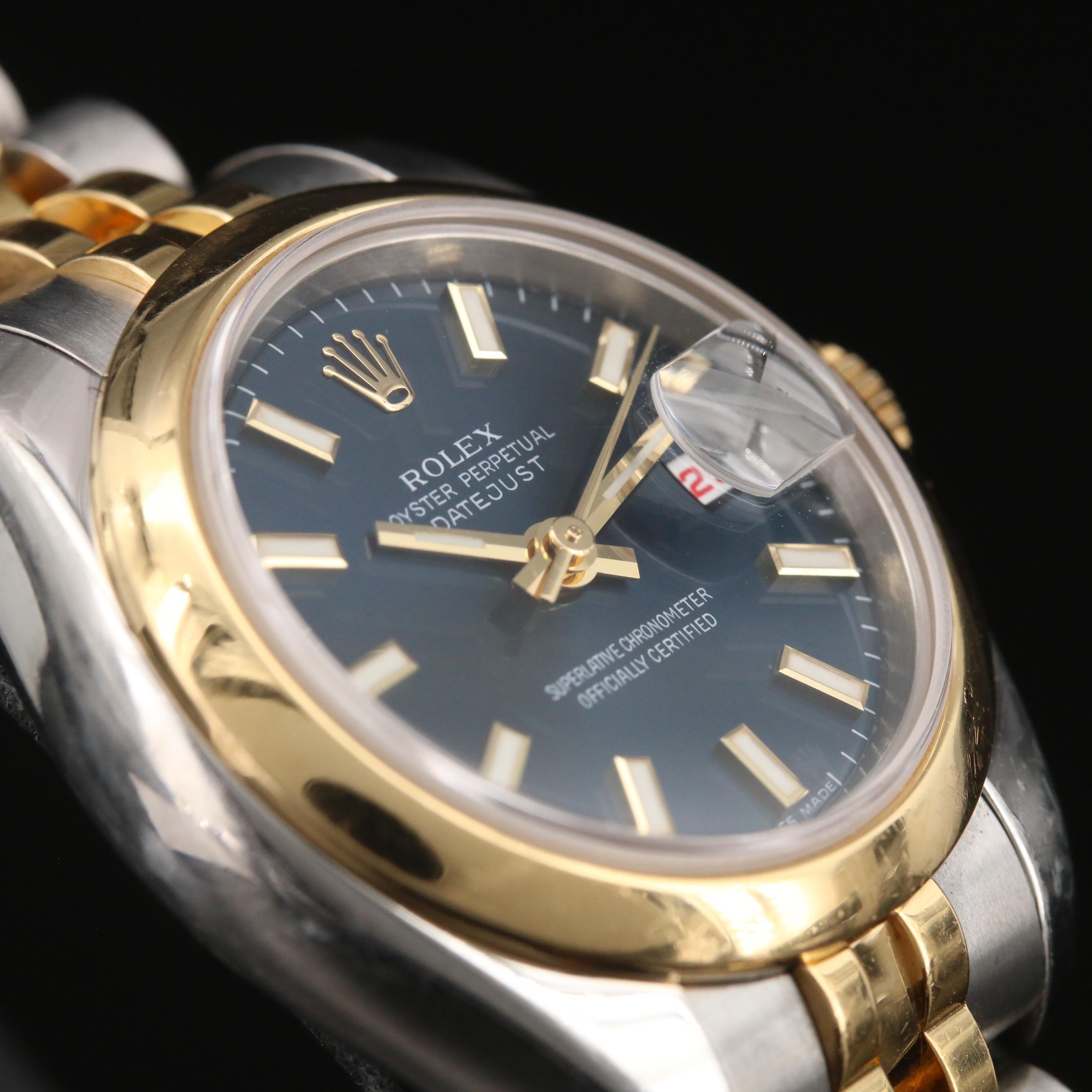 Rolex Datejust 18K Yellow Gold and Stainless Steel Automatic Watch