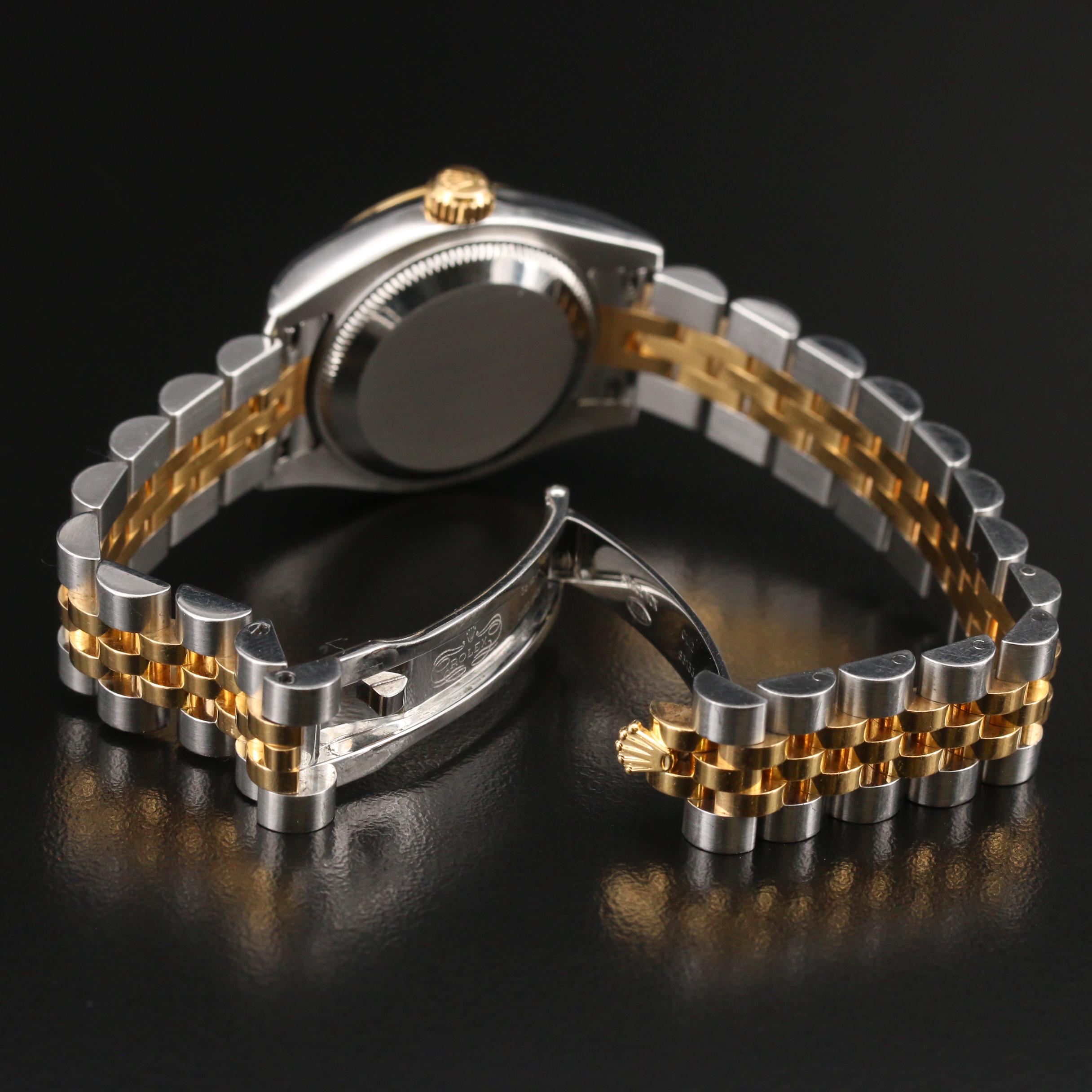 Rolex Datejust 18K Yellow Gold and Stainless Steel Automatic Watch