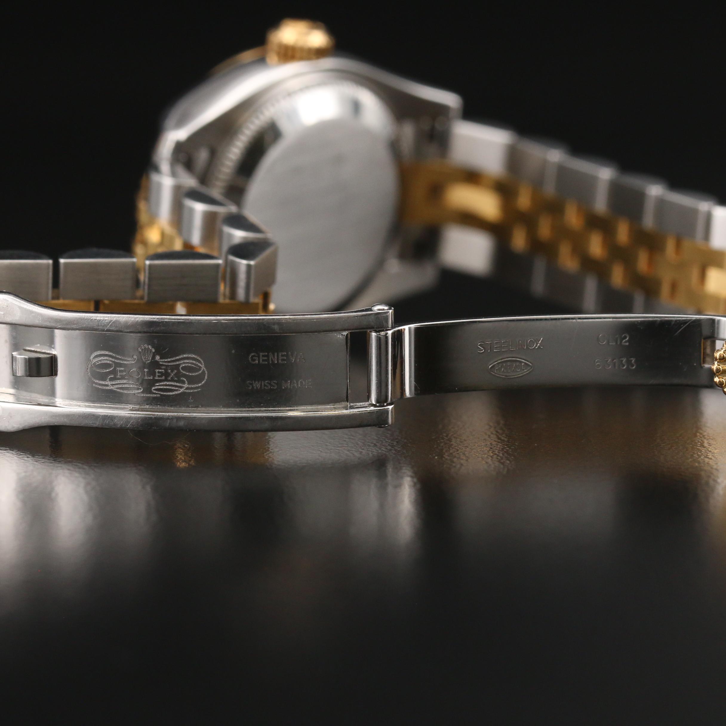 Rolex Datejust 18K Yellow Gold and Stainless Steel Automatic Watch