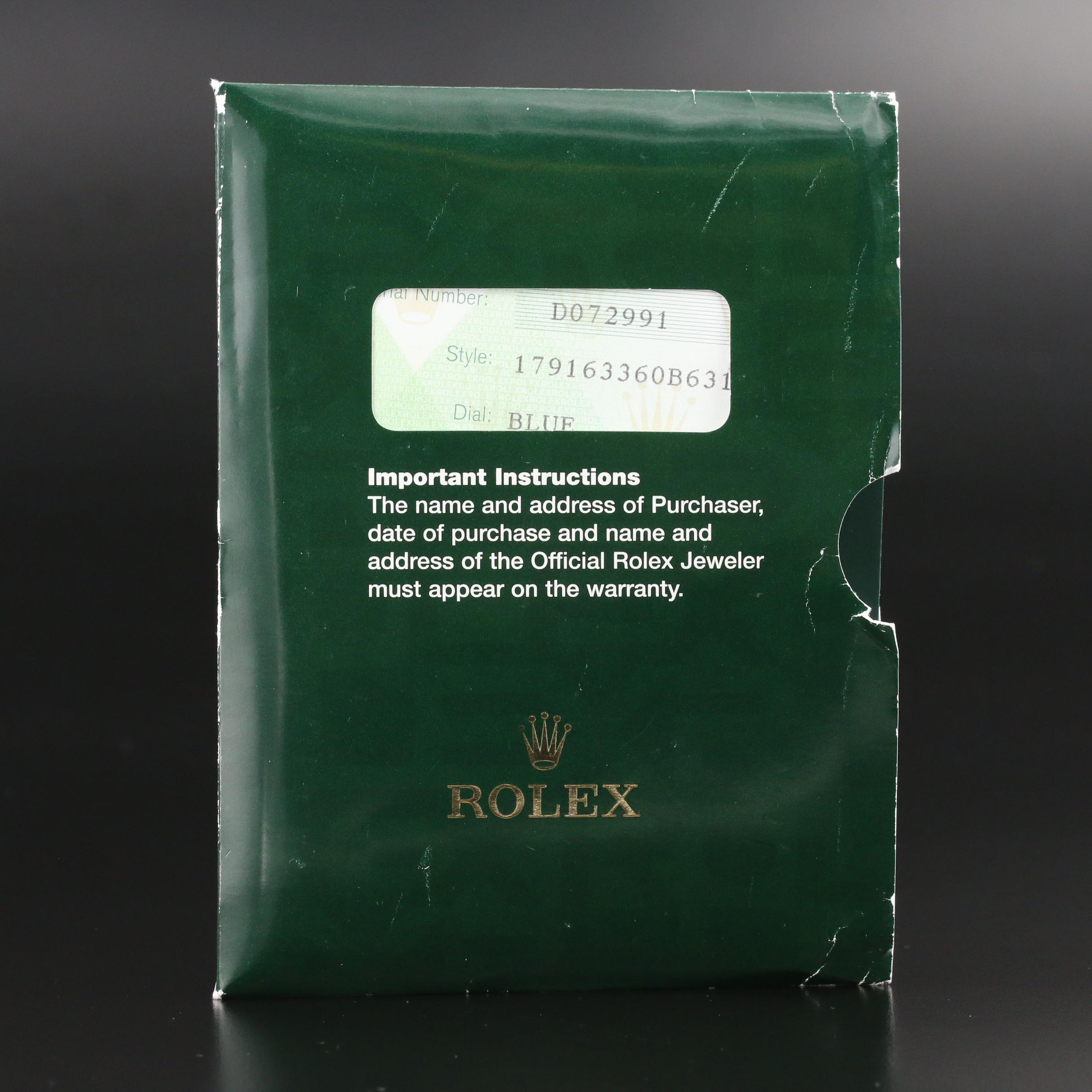 Rolex Datejust 18K Yellow Gold and Stainless Steel Automatic Watch