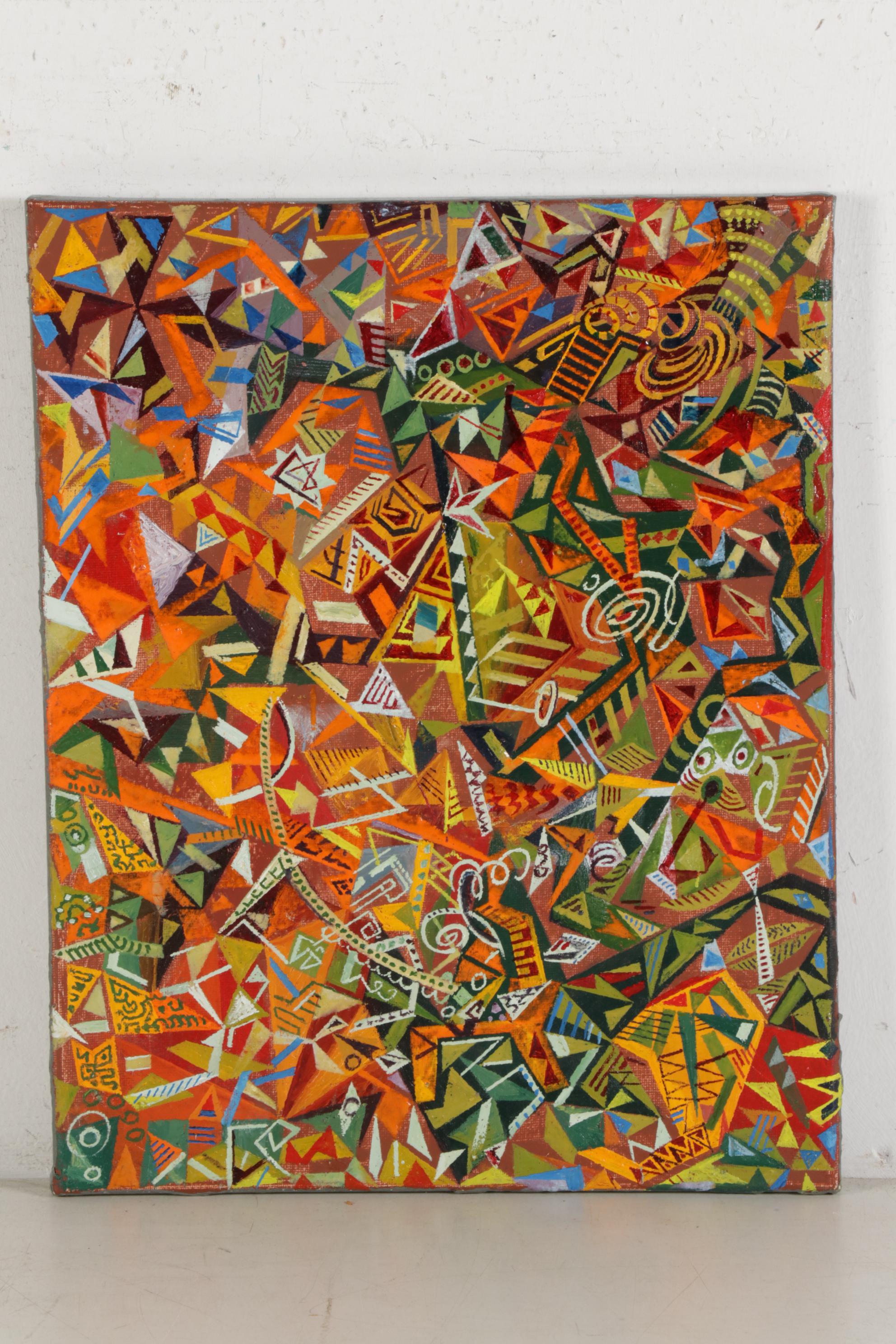 Ryder Henry Abstract Oil Painting, 21st Century