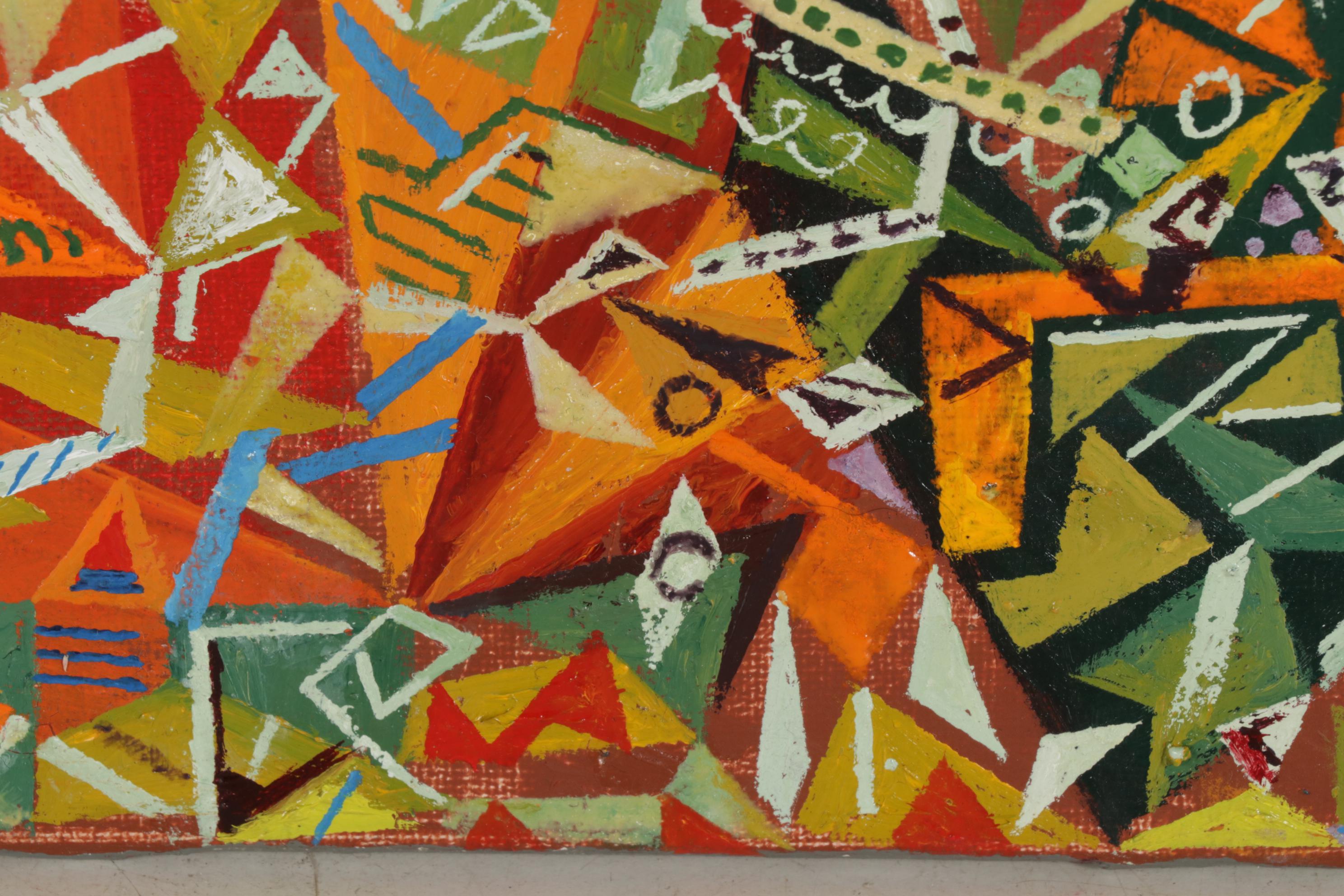 Ryder Henry Abstract Oil Painting, 21st Century