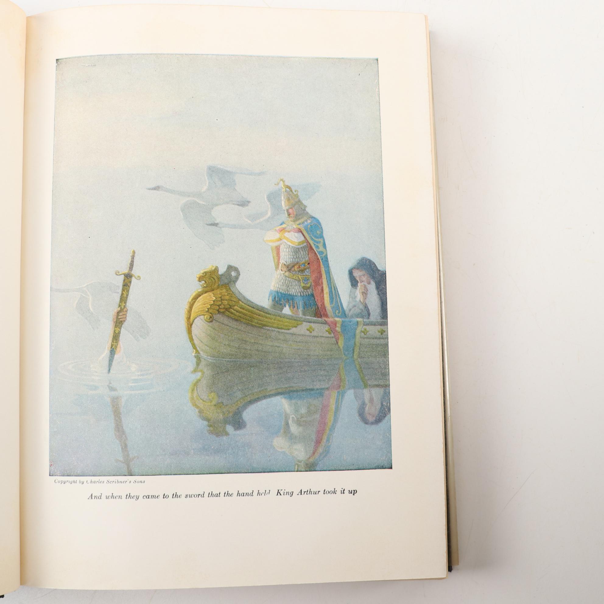 "The Boy's King Arthur," Illustrated by N. C. Wyeth, 1950, More Children's Books