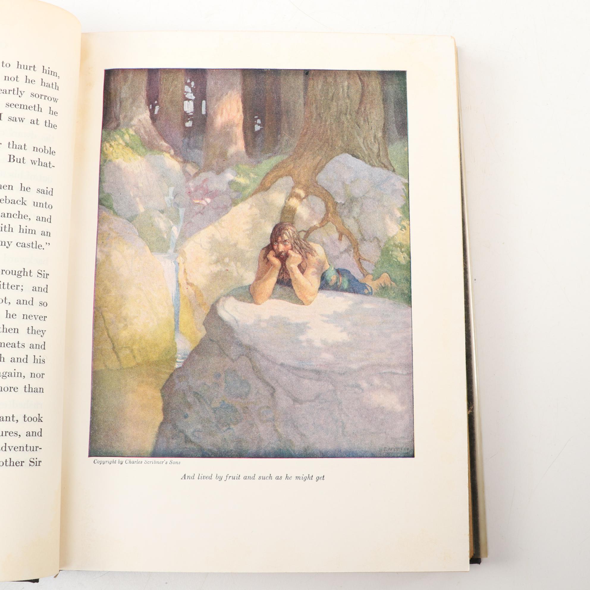 "The Boy's King Arthur," Illustrated by N. C. Wyeth, 1950, More Children's Books