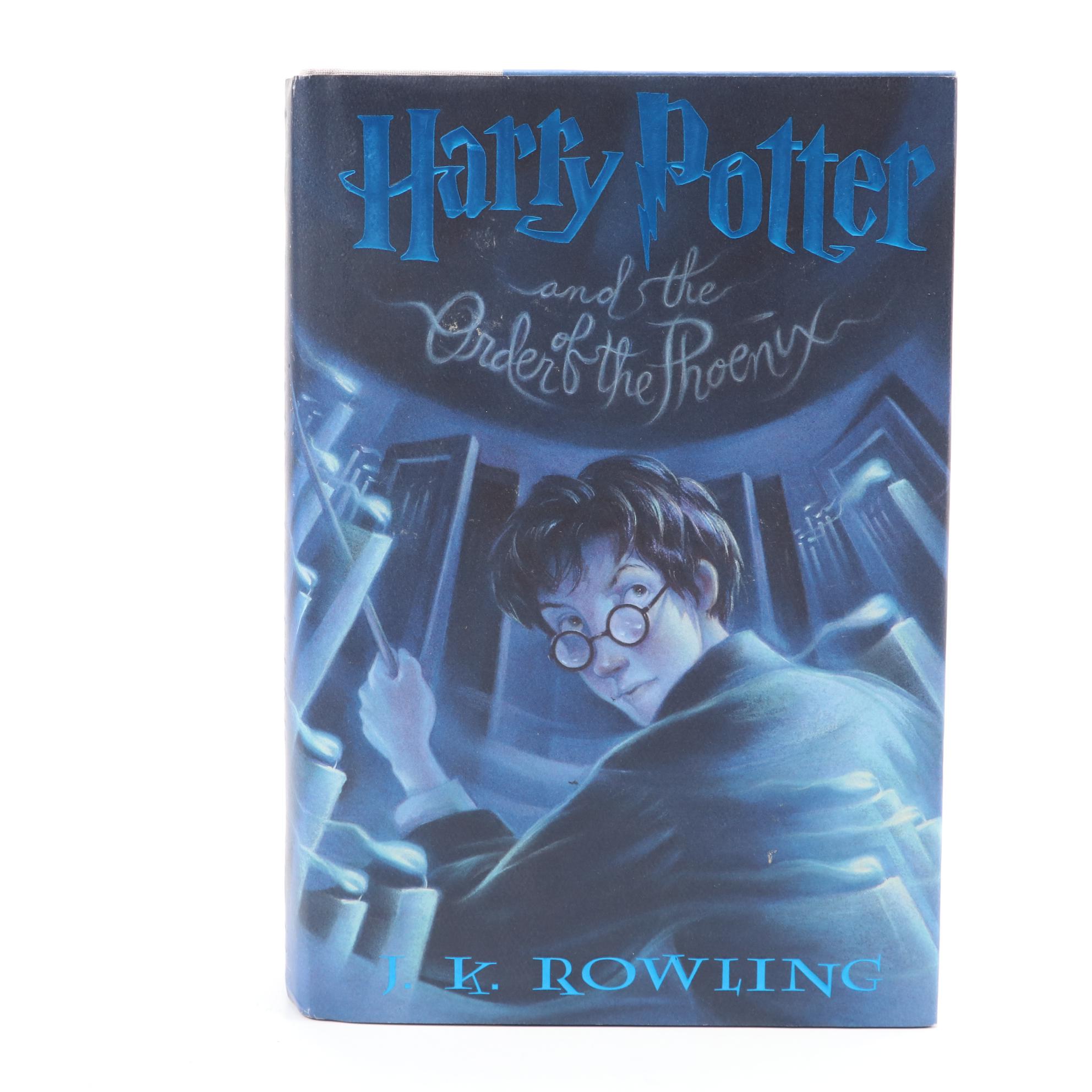 Complete First American Edition "Harry Potter" Series by J. K. Rowling