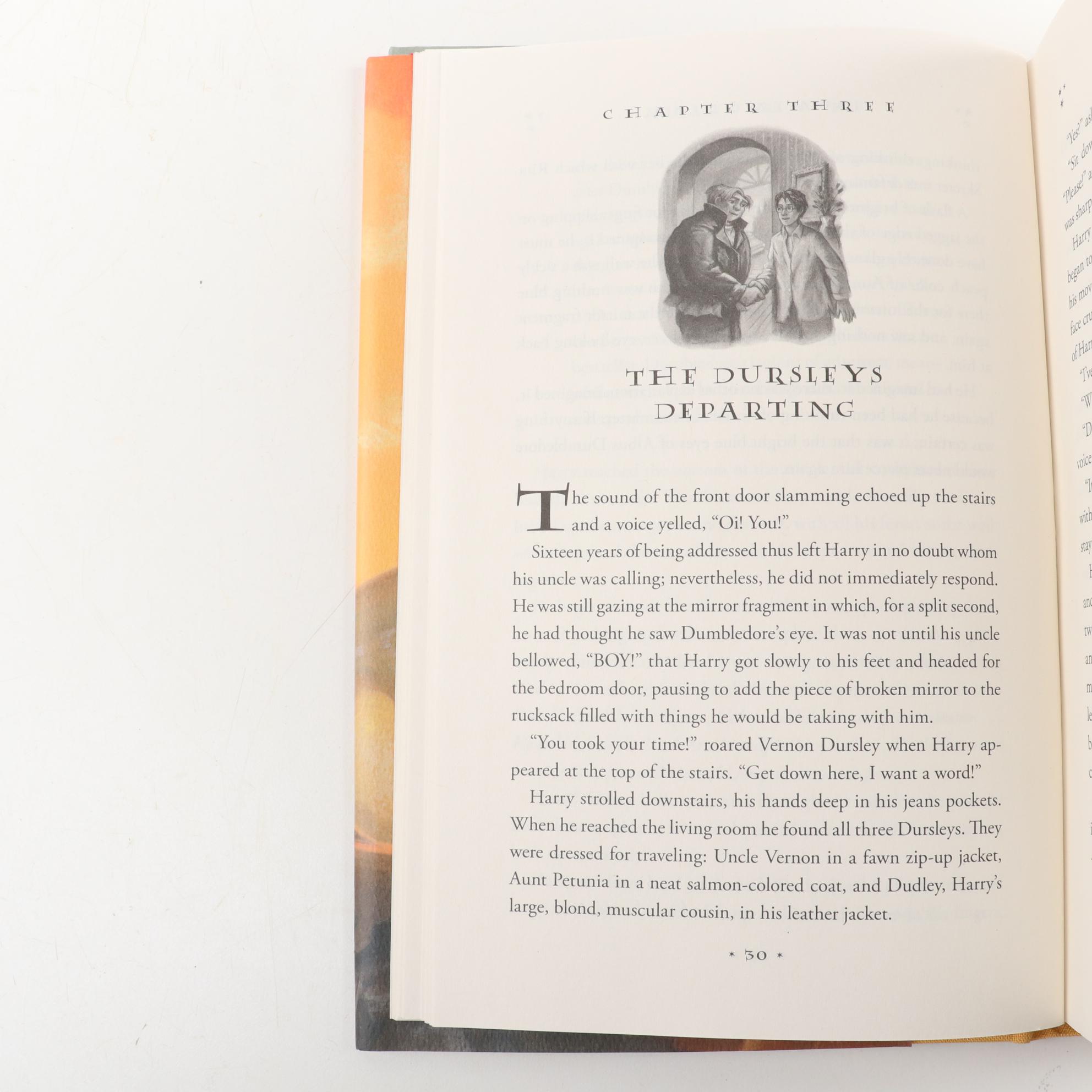 Complete First American Edition "Harry Potter" Series by J. K. Rowling