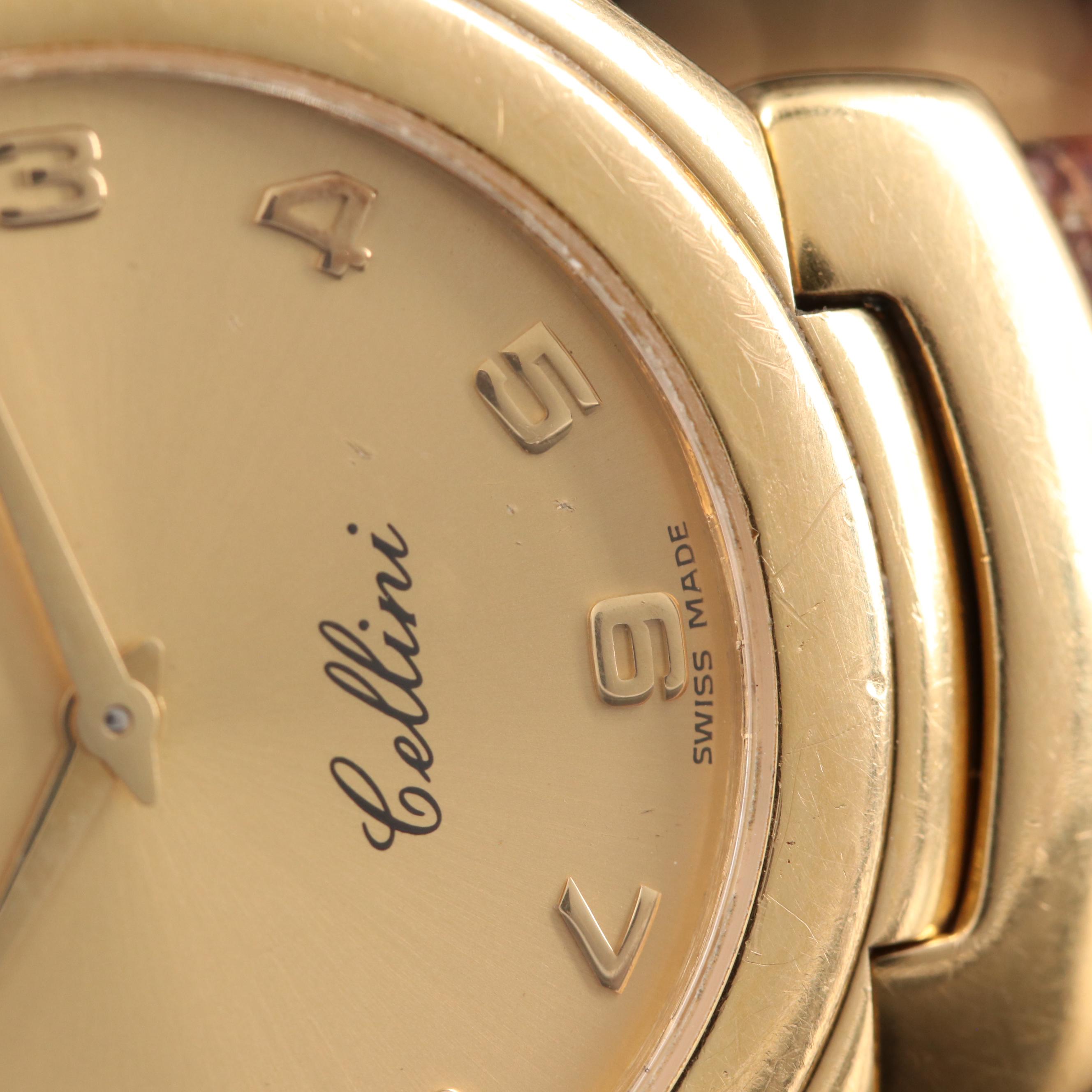1990 Rolex Cellini 18K Yellow Gold Quartz Watch