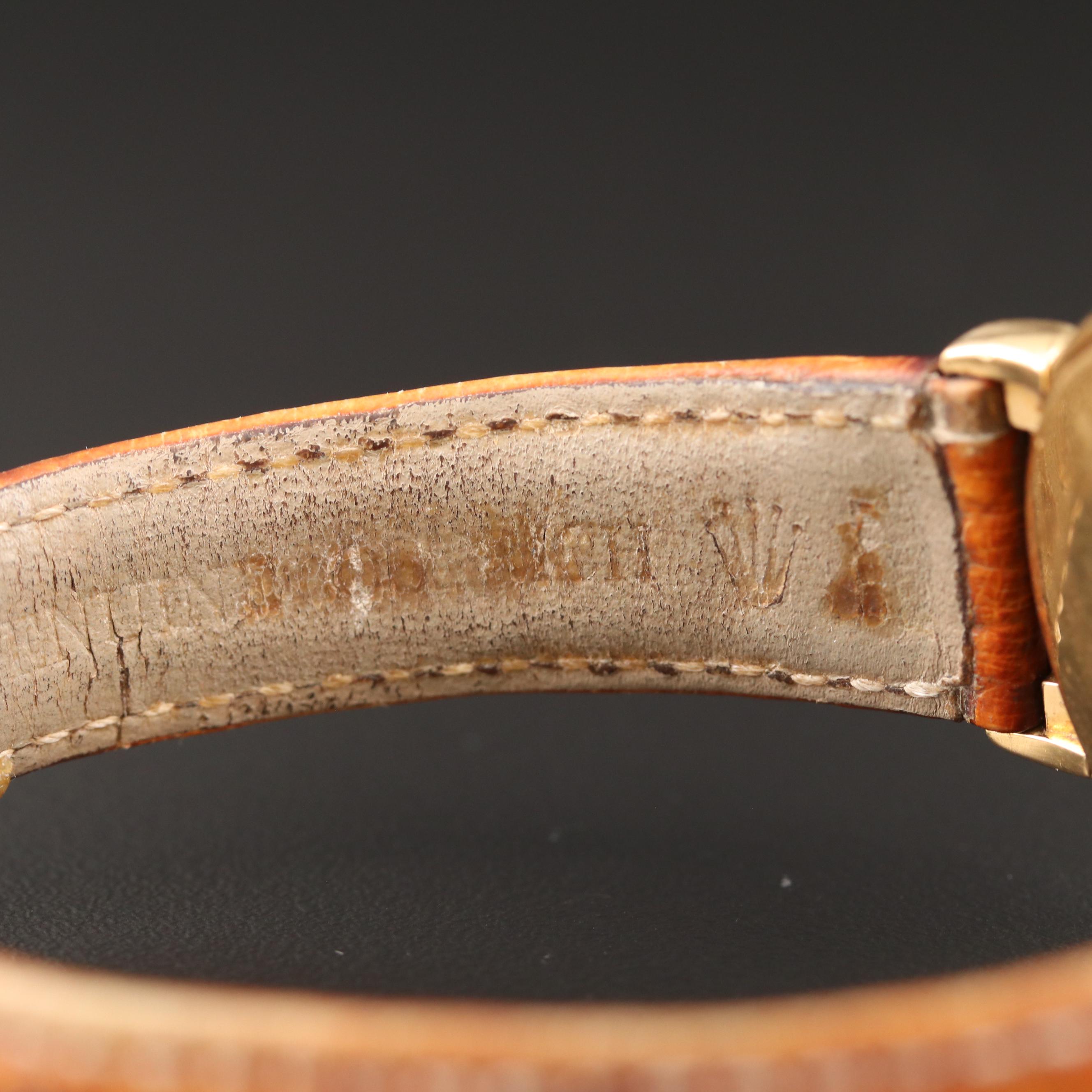 1990 Rolex Cellini 18K Yellow Gold Quartz Watch