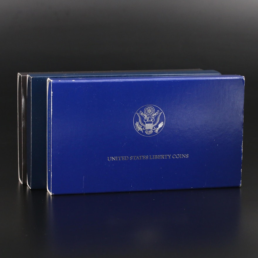 U.S. Mint Proof Commemorative Silver Dollars