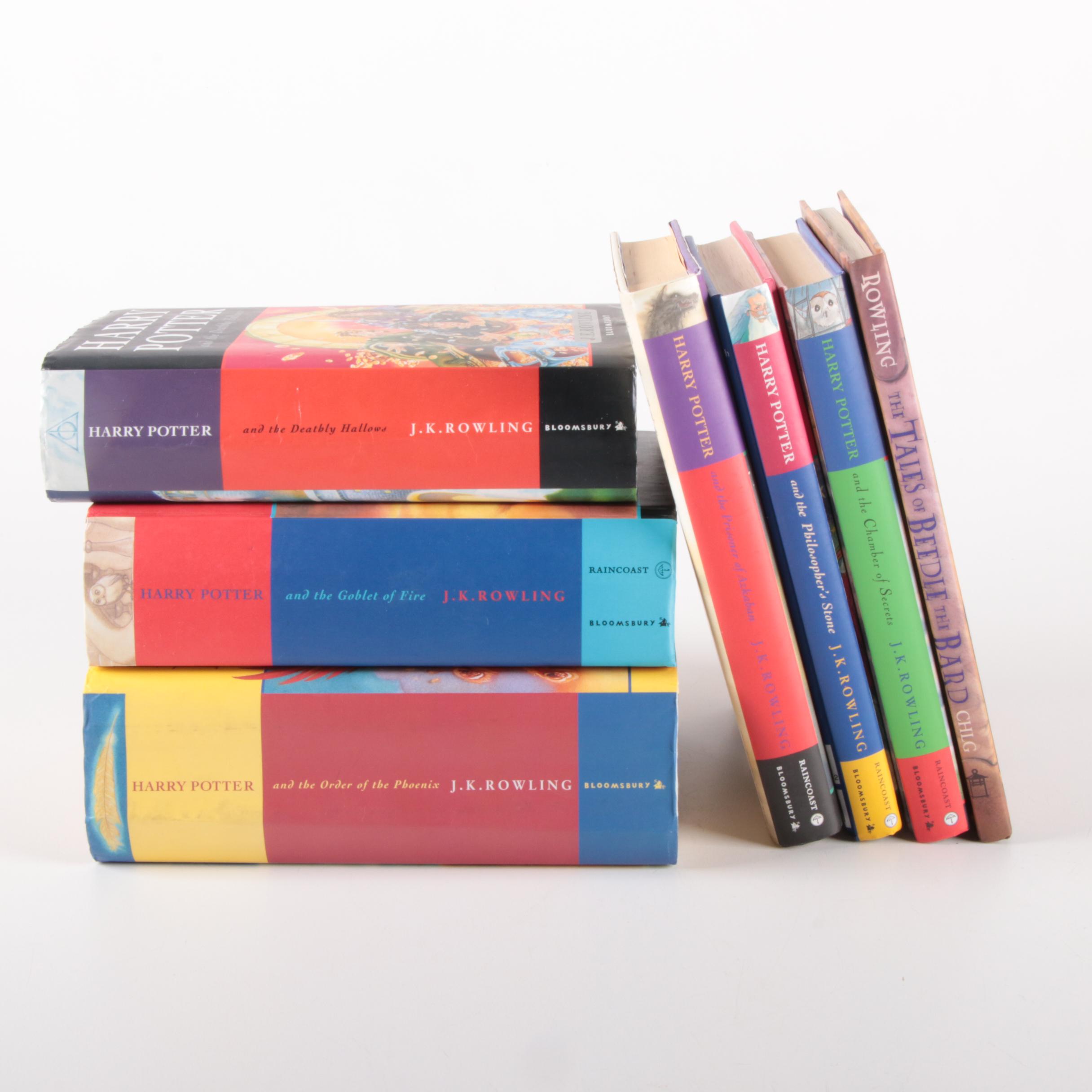 First UK Edition "Harry Potter" Books with Canadian Editions and More