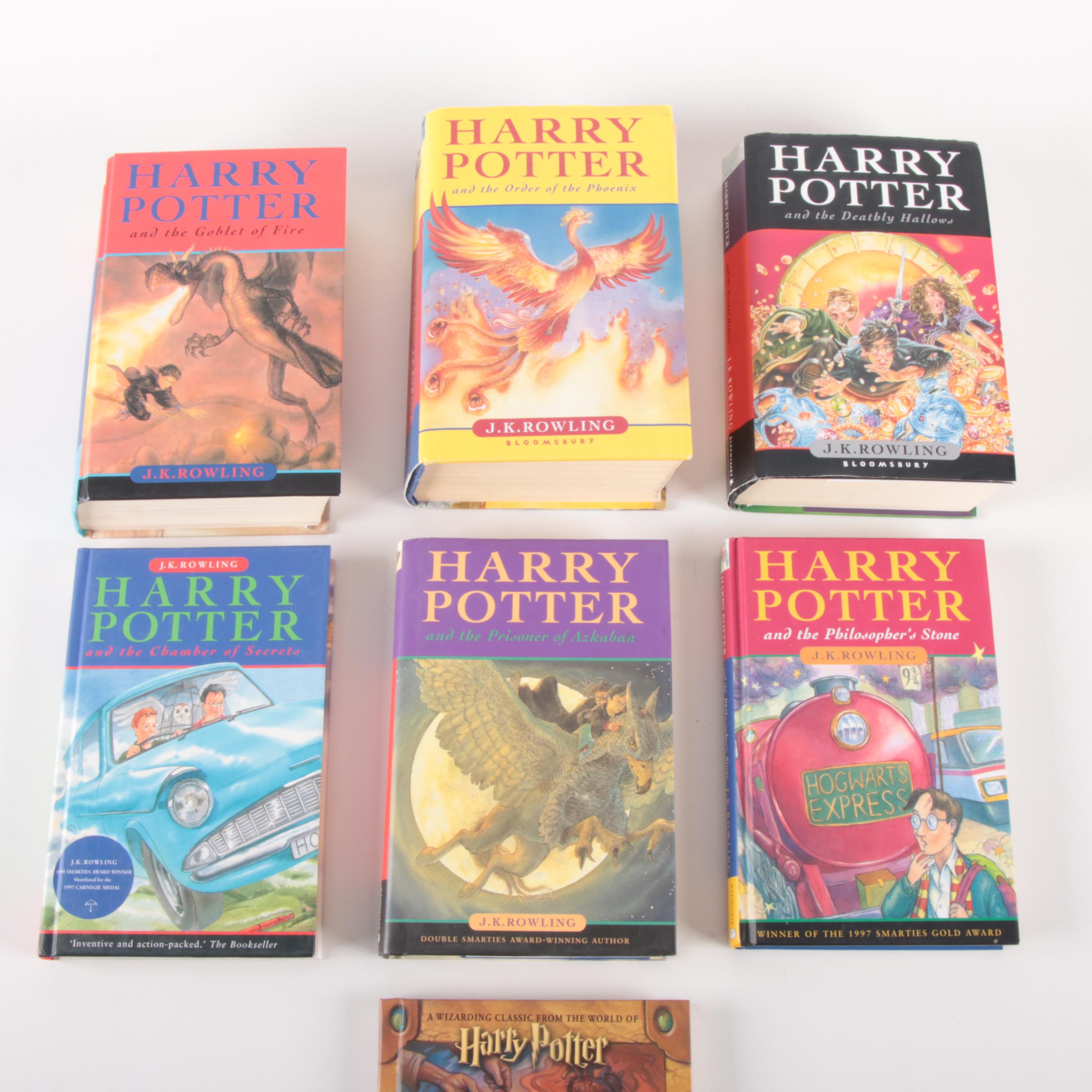 First UK Edition "Harry Potter" Books with Canadian Editions and More