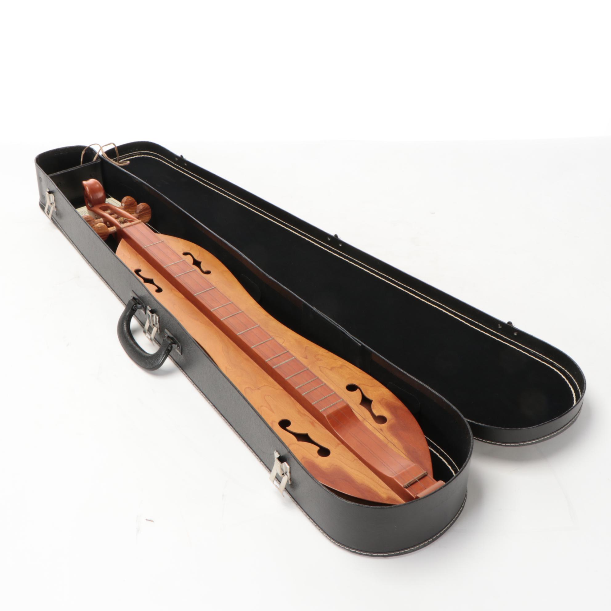 Cherry Appalachian Mountain Dulcimer by Warren A. May, Berea KY