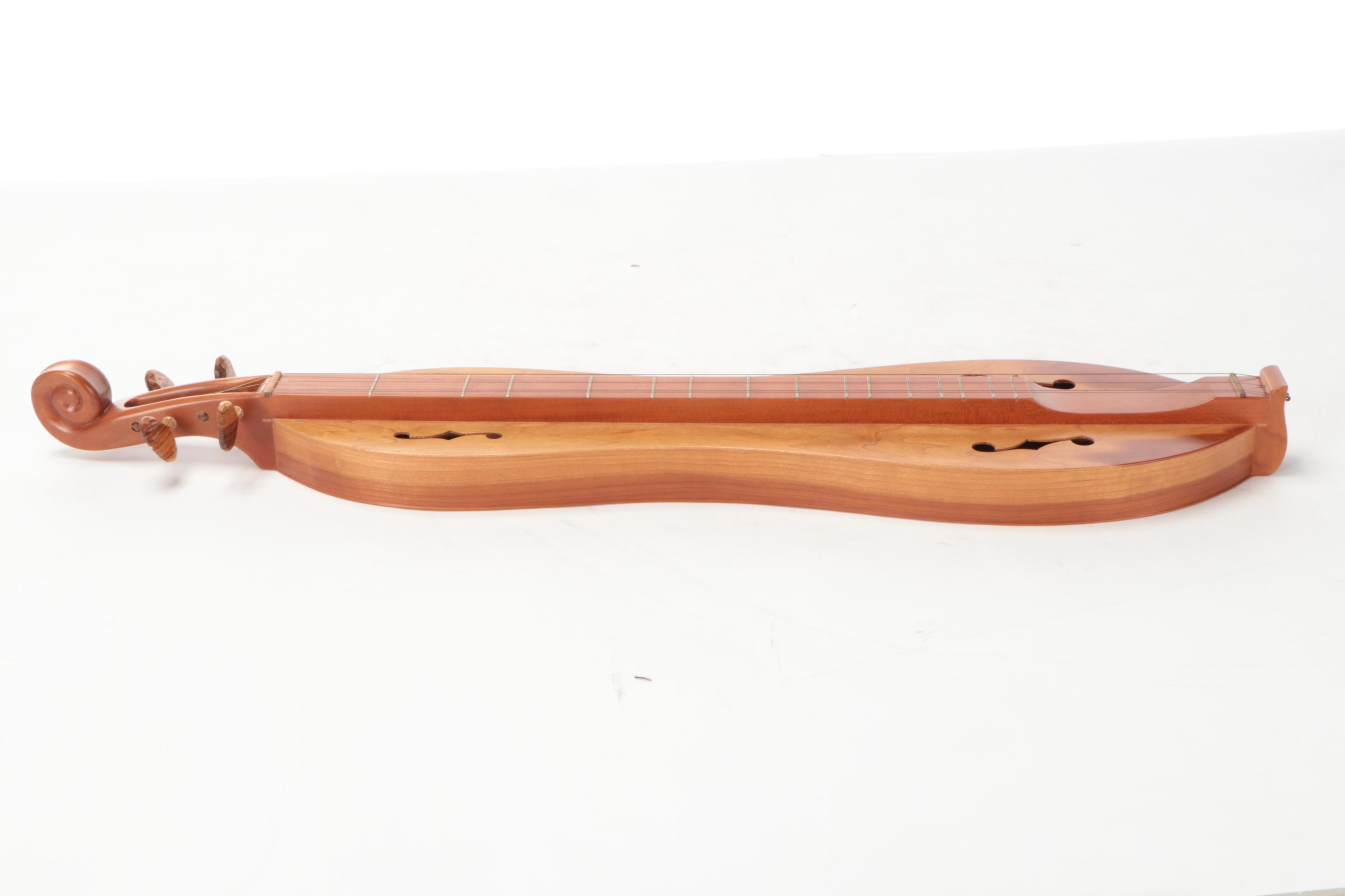 Cherry Appalachian Mountain Dulcimer by Warren A. May, Berea KY