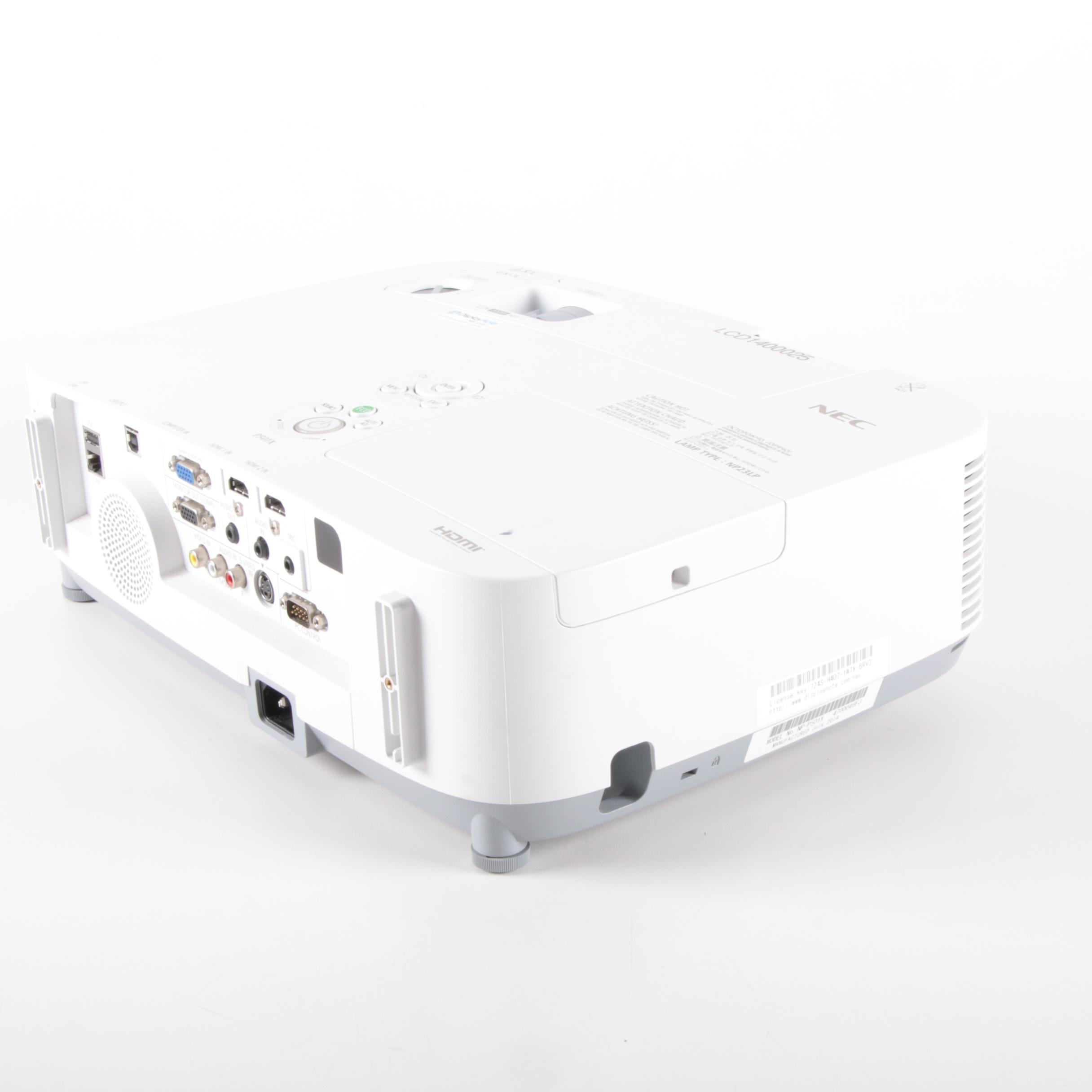 DisplayNote NEC Edition NP-P501X Projector