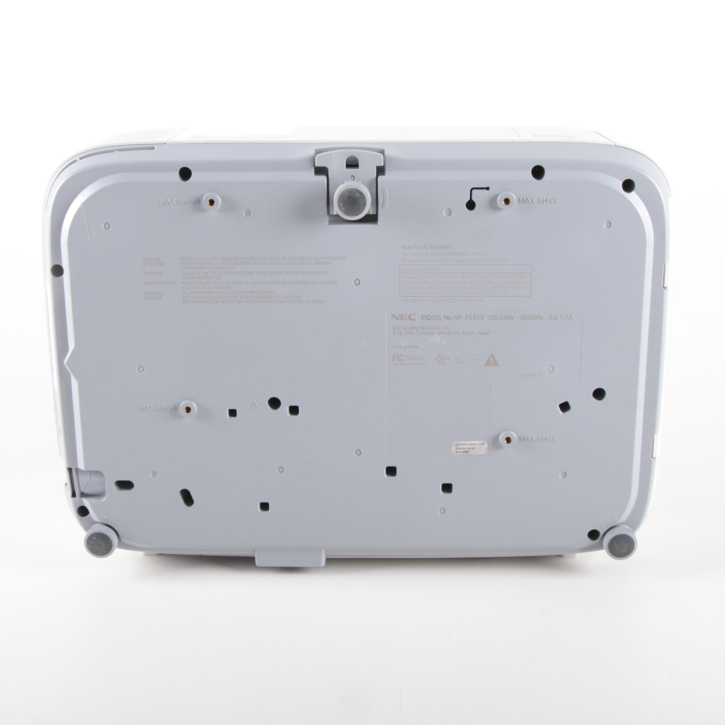 DisplayNote NEC Edition NP-P501X Projector