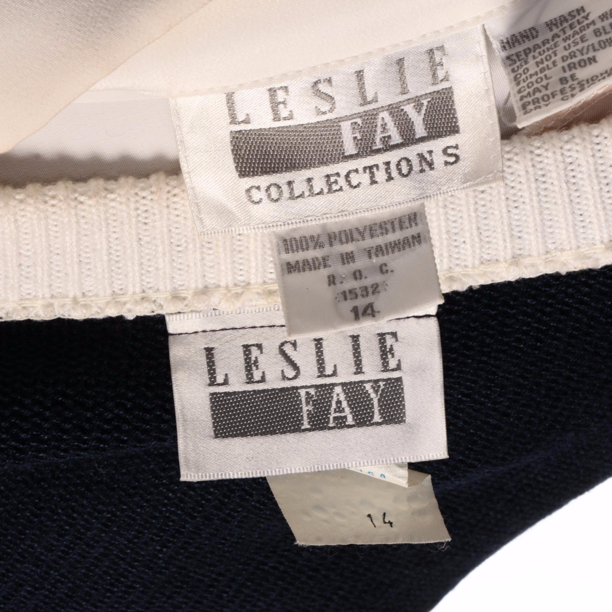 Leslie Fay Collections Nautical Dress Set with Leslie Fay Skirt Suit