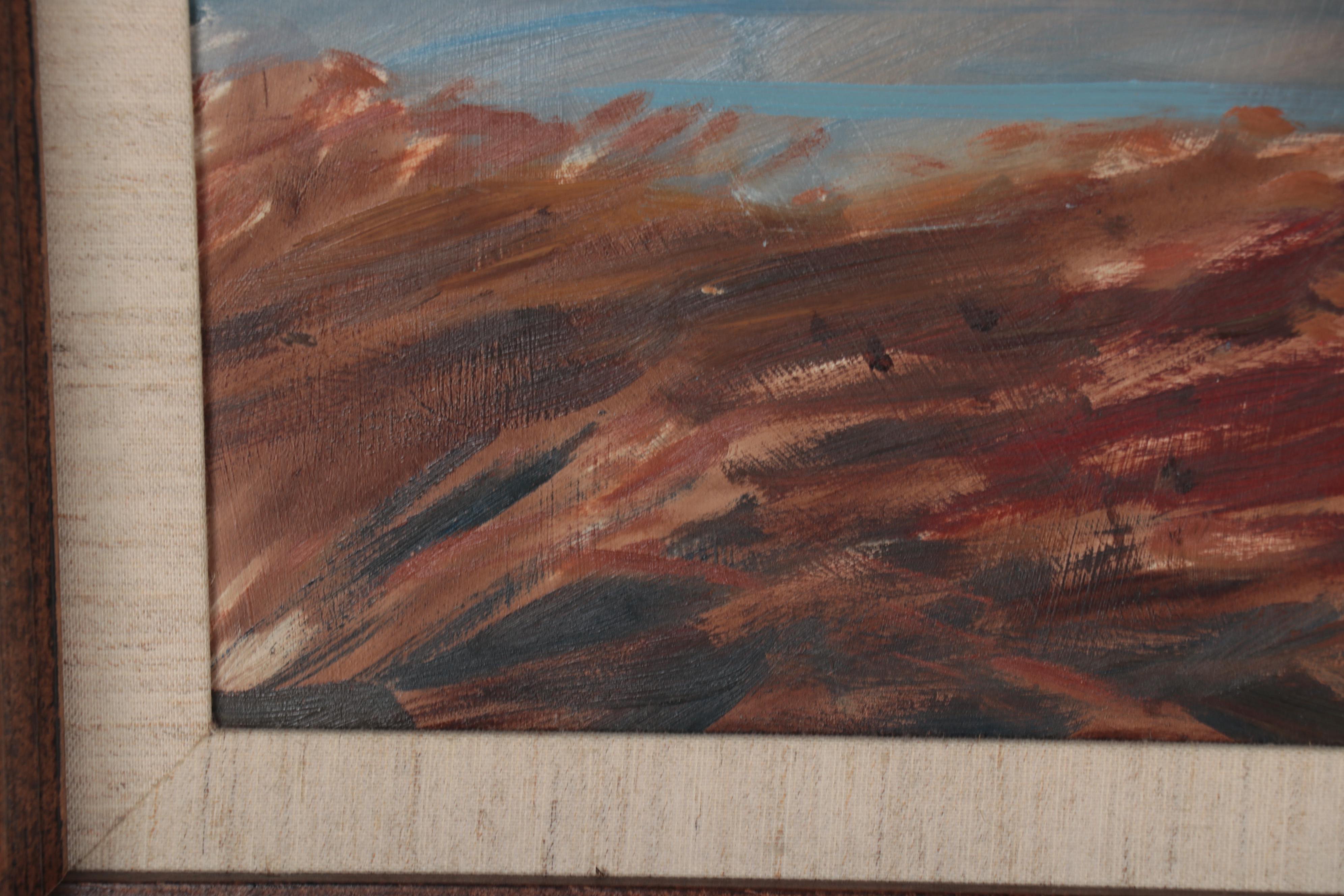 John Charles Roach Marine Oil Painting, 1983