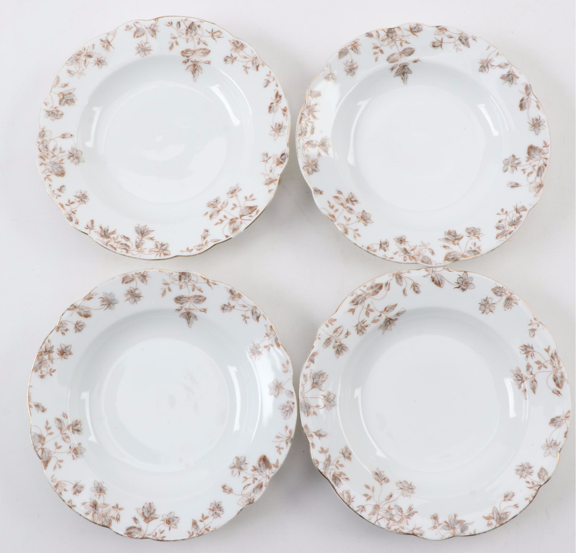 Haviland & Co. Limoges Porcelain Dinnerware, Late 19th/Early 20th C.