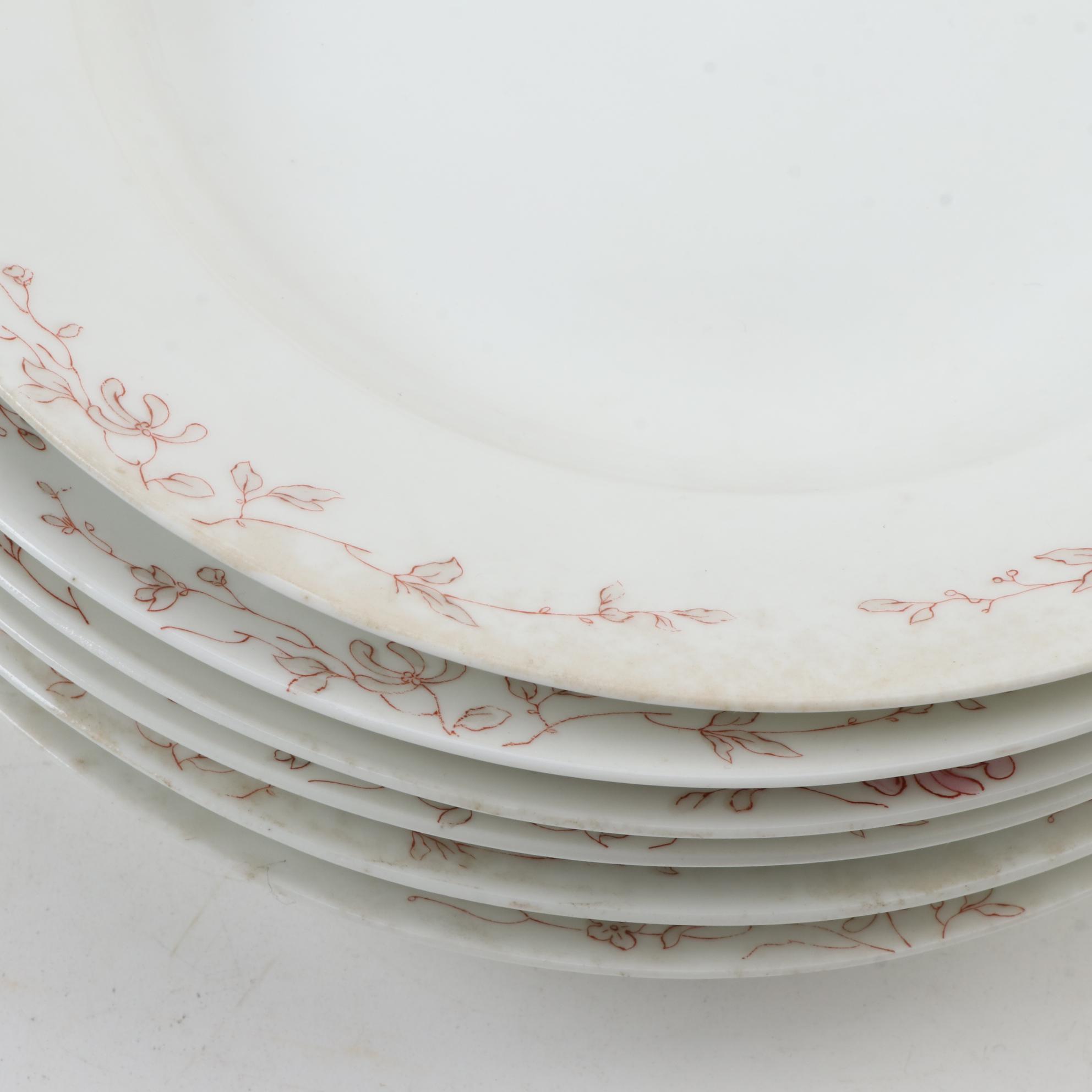 Haviland & Co. Limoges Porcelain Dinnerware, Late 19th/Early 20th C.