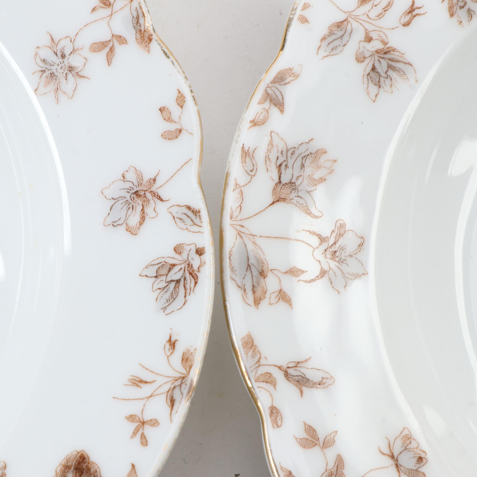 Haviland & Co. Limoges Porcelain Dinnerware, Late 19th/Early 20th C.