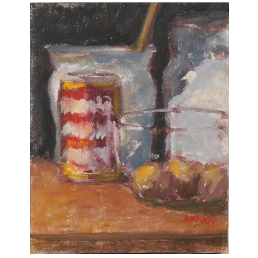 Vince Ornato Oil Painting "Still Life Study"