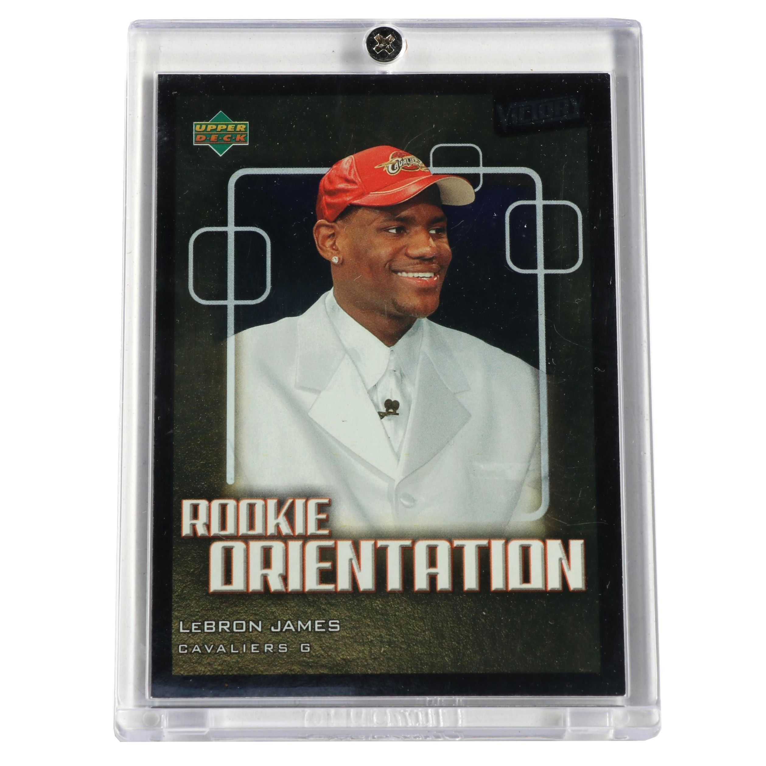 2003 Lebron James Upper Deck "Rookie Orientation" NBA Basketball Card