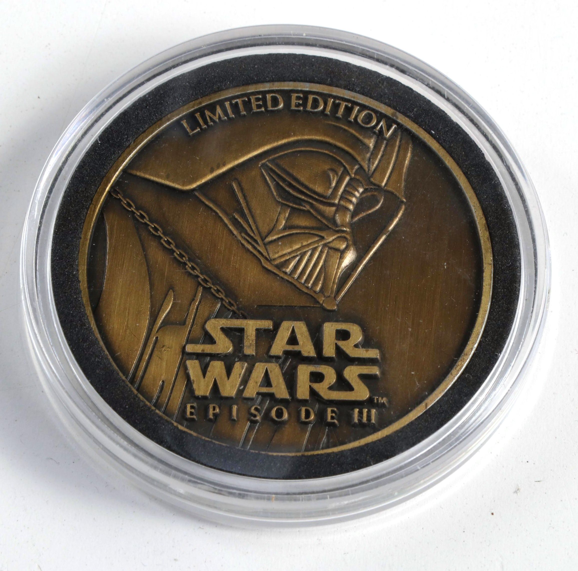 LFL "Star Wars Episode III" Limited Edition Commemorative Medallion, 2005