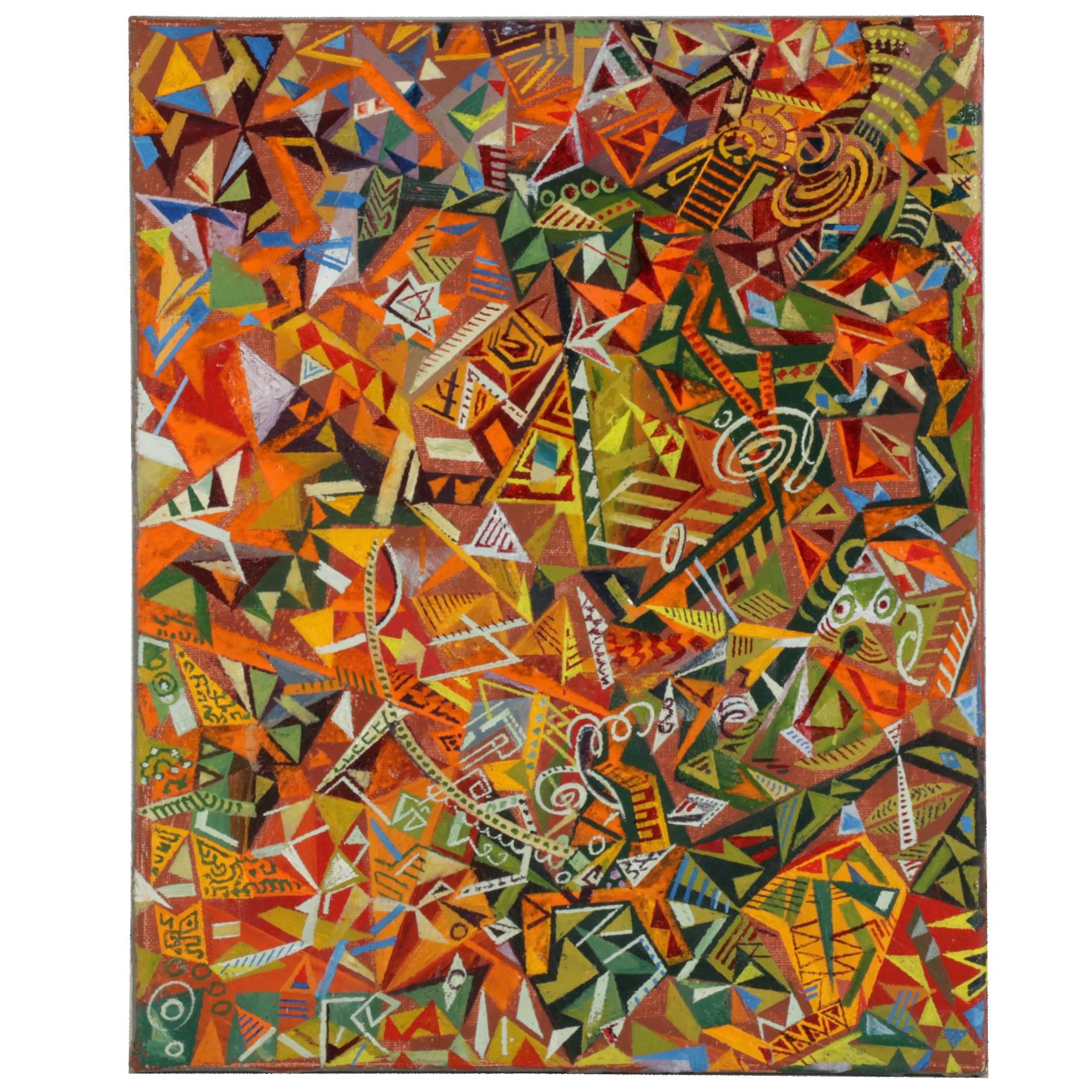 Ryder Henry Abstract Oil Painting, 21st Century