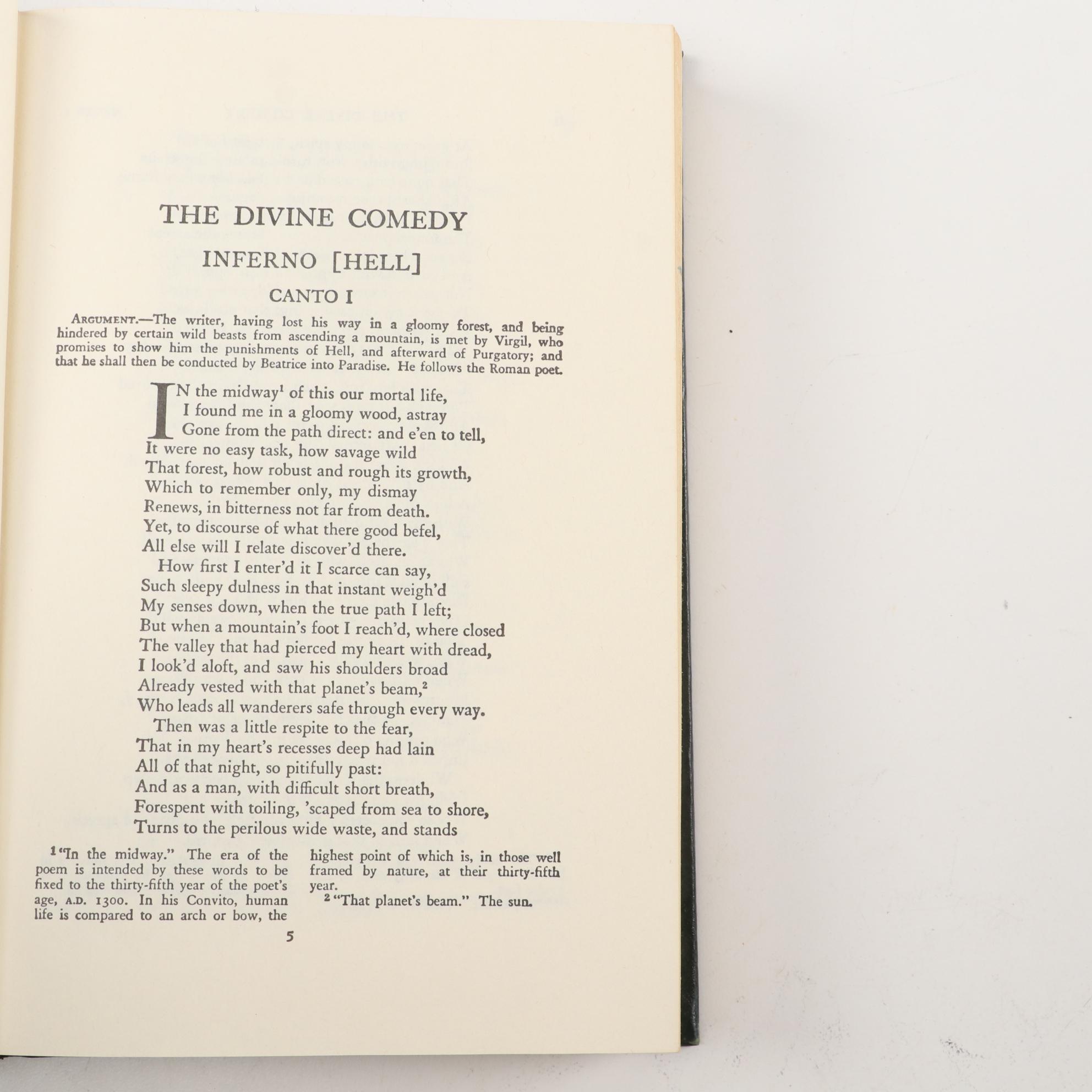 "The Harvard Classics" Deluxe Registered Edition Partial Set, 1937