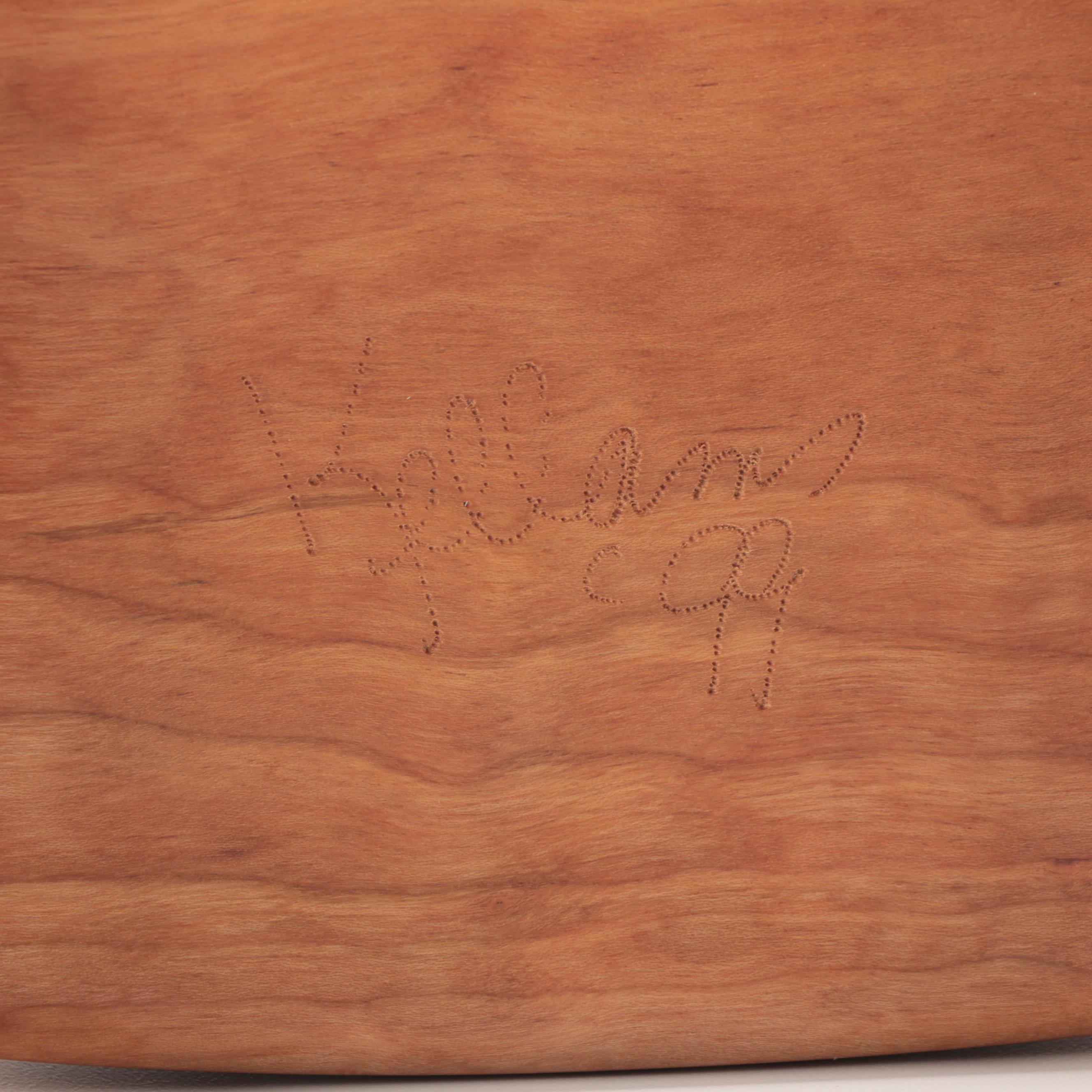 Thom and Sue Kellam Black Cherry "Case" Jewelry Box, 1999