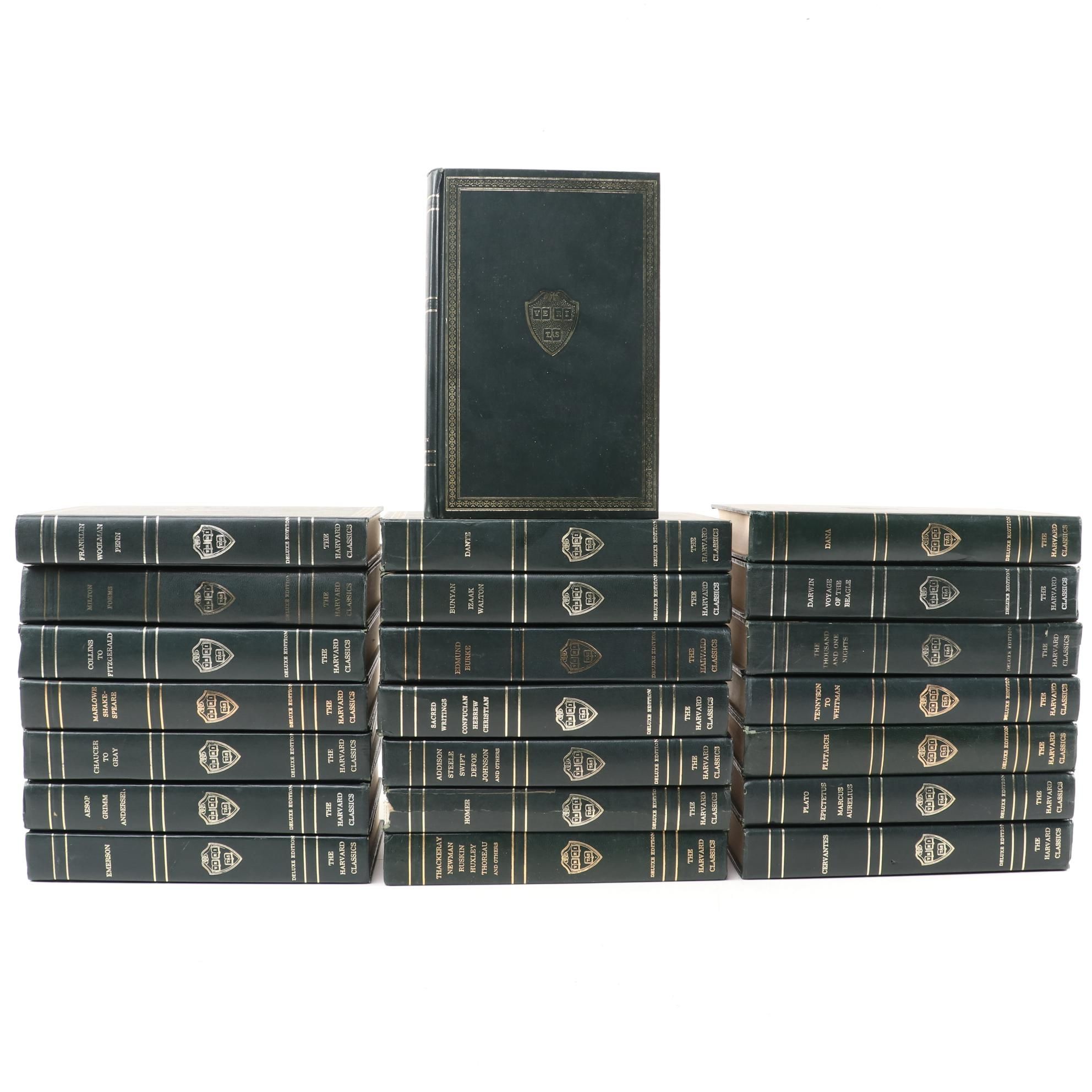 "The Harvard Classics" Deluxe Registered Edition Partial Set, 1937