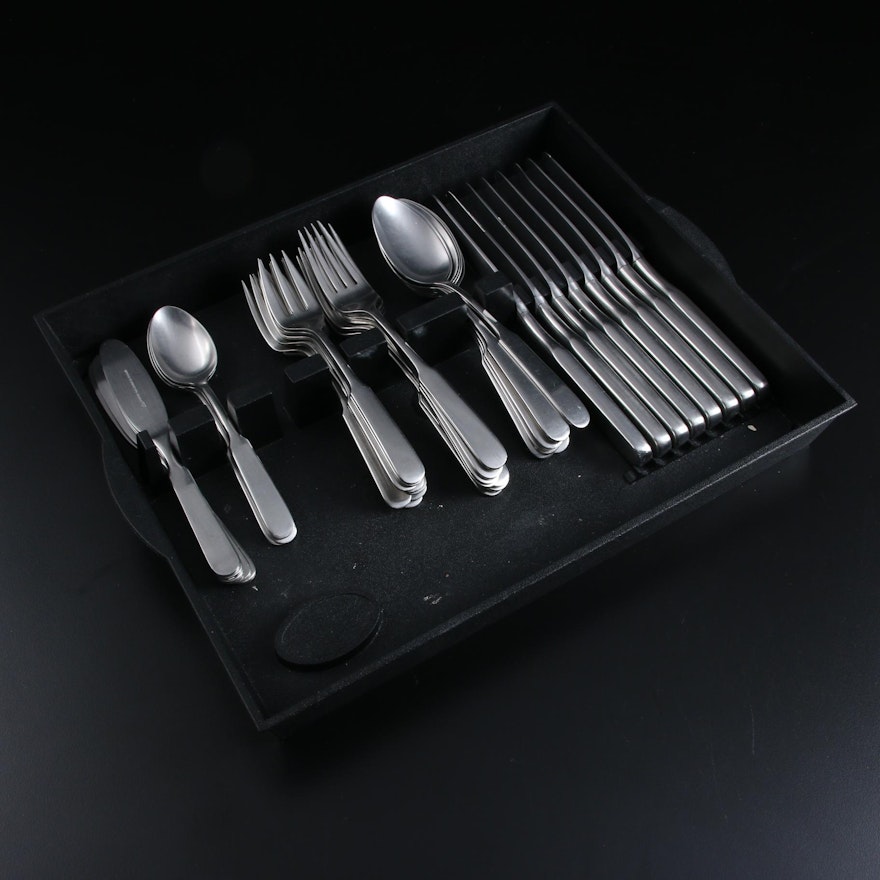 Lauffer by Towle "Heritage" Stainless Steel Flatware Set, 1970s