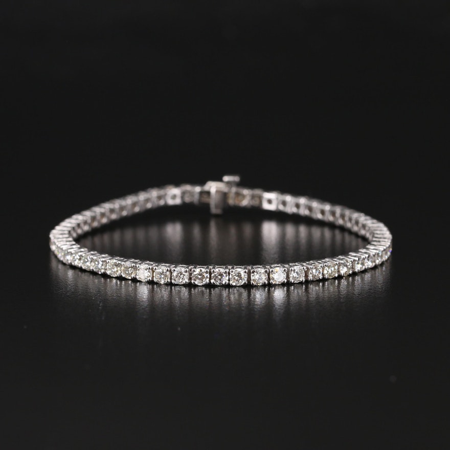 14K 6.02 CTW Diamond Line Bracelet