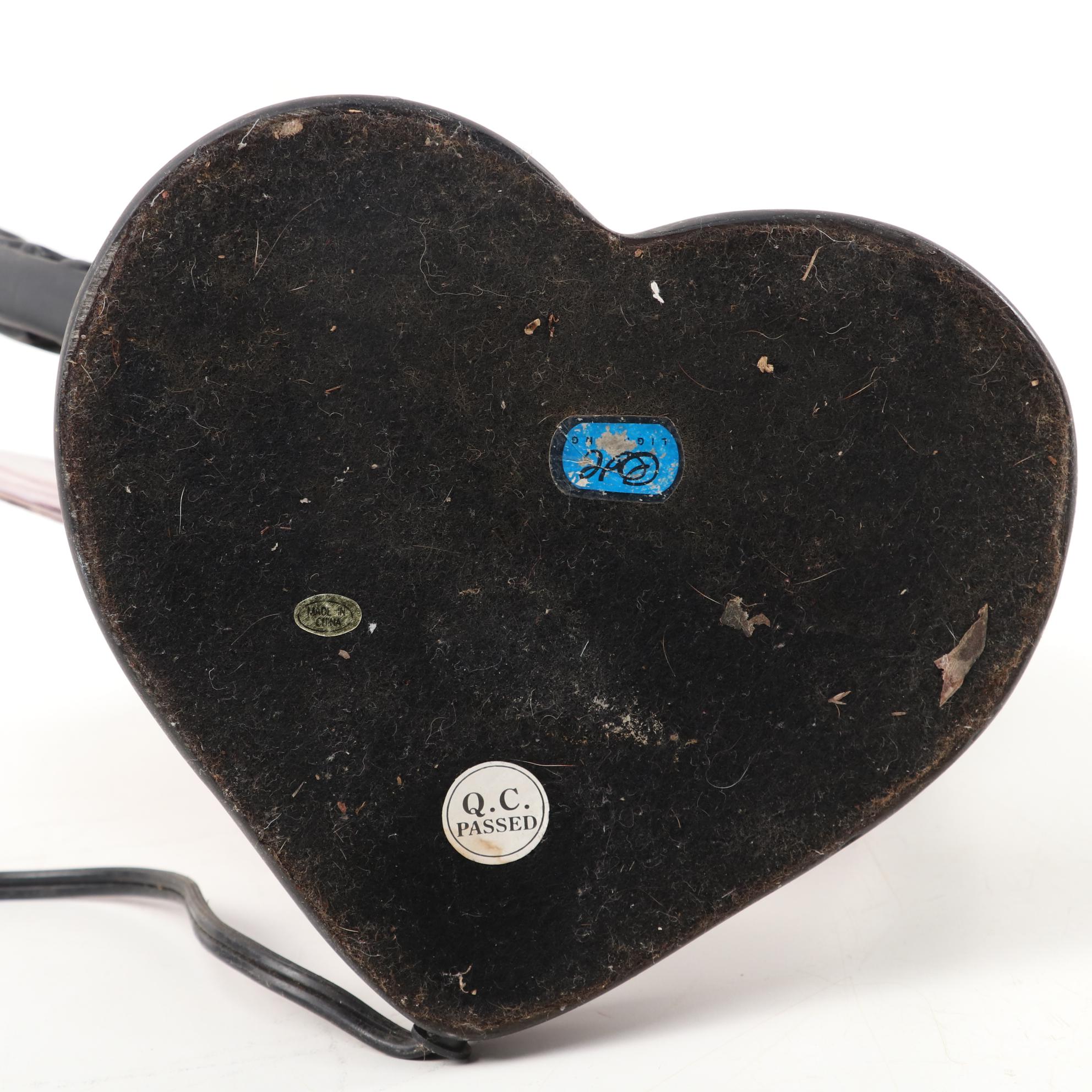 Ode Lighting "Embraced Lovers" Resin and Slag Glass Table Lamp