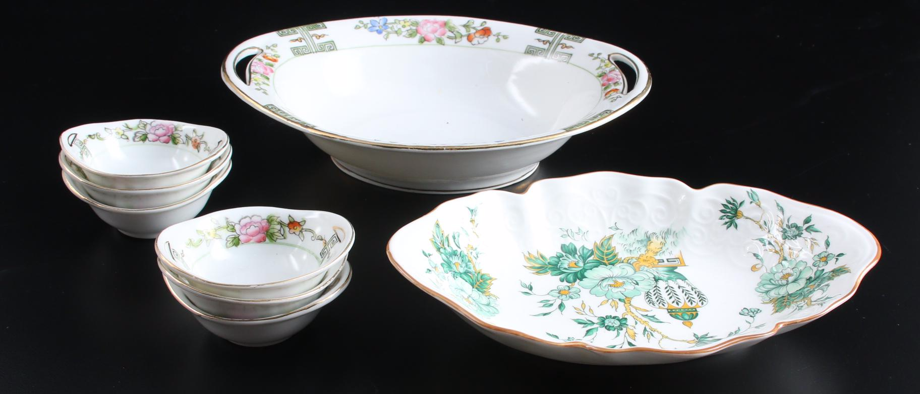 Nippon Hand-Painted Porcelain Serveware and Other Décor