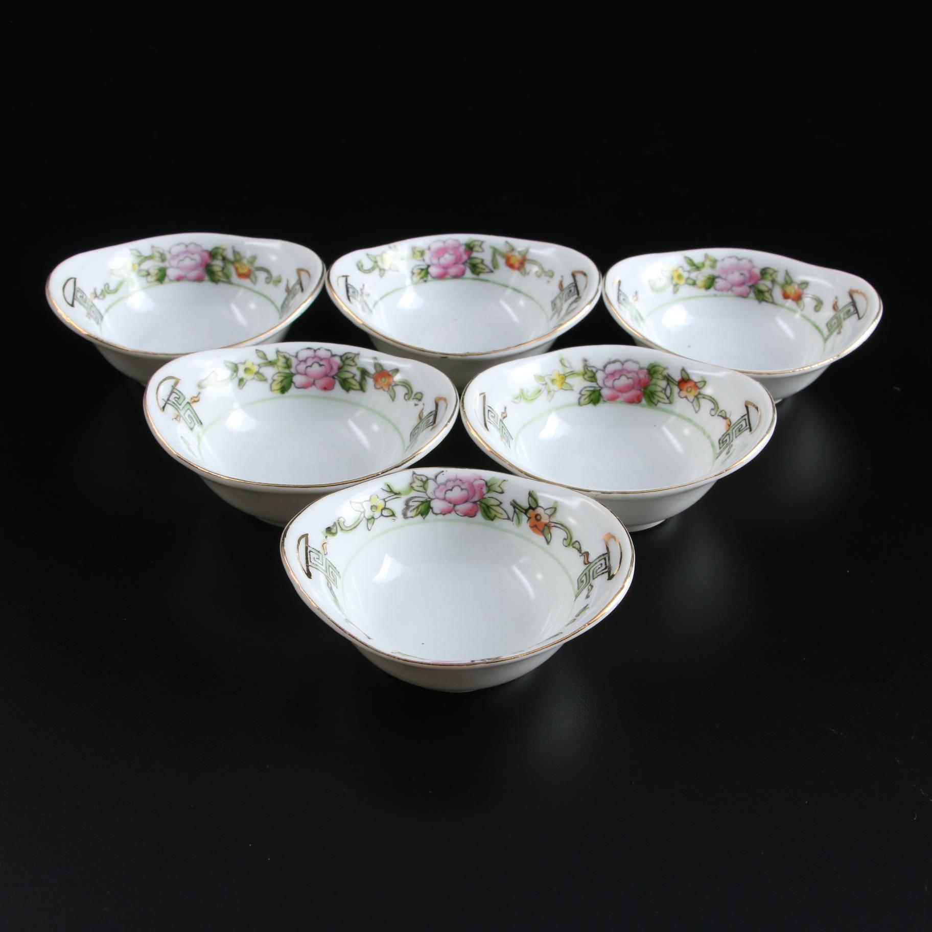 Nippon Hand-Painted Porcelain Serveware and Other Décor